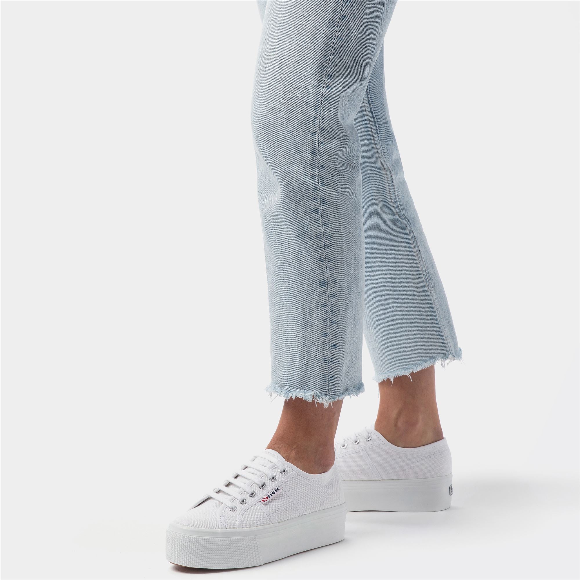 2790 PLATFORM - Lady Shoes - Wedge - Woman - White - Image 6