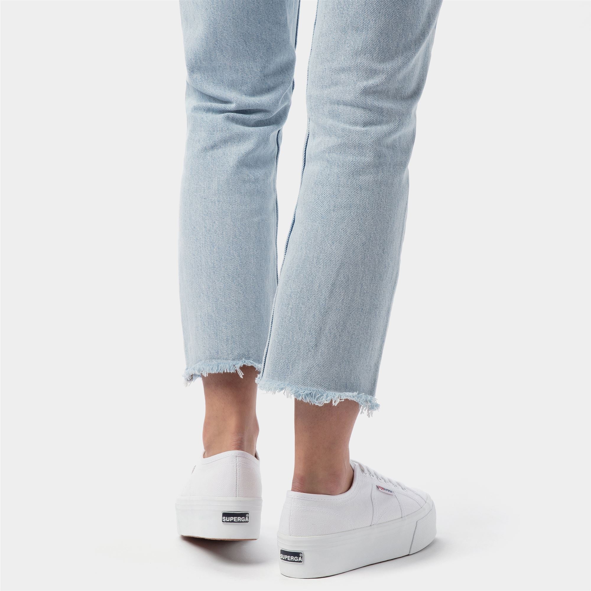 2790 PLATFORM - Lady Shoes - Wedge - Woman - White - Image 7