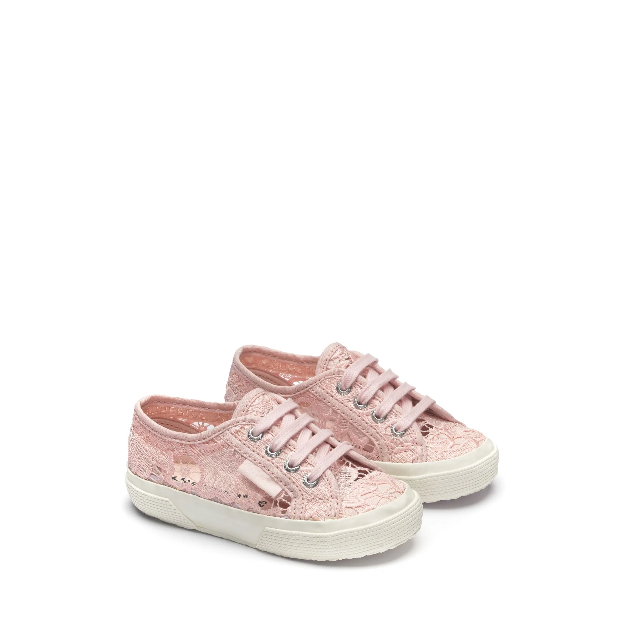 2750 KIDS MACRAME - Le Superga - Sneaker - Girl - Pink Ish-FAvorio - Image 2