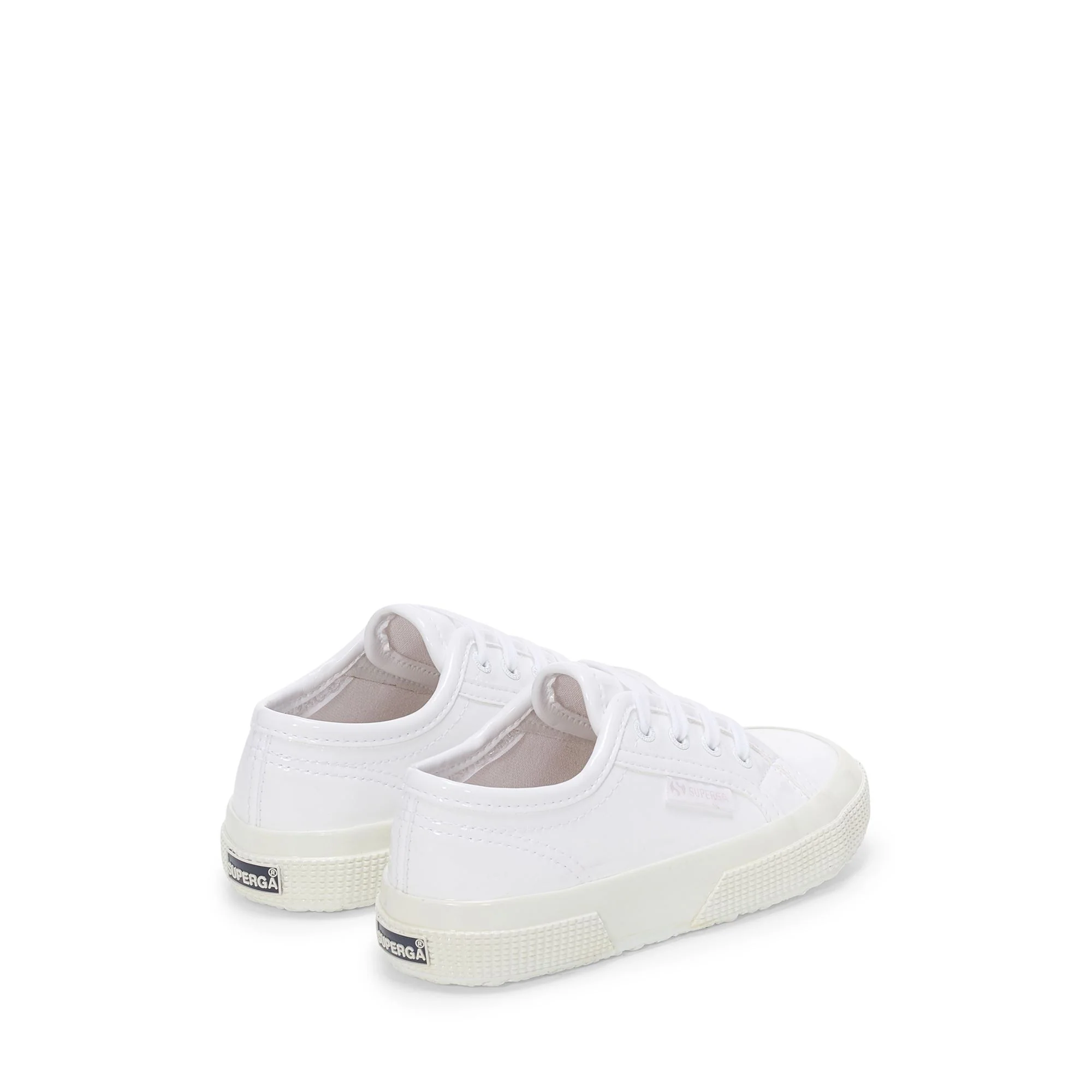 2750 KIDS VEGAN VARNISH MATERIAL - Le Superga - Low Cut - Girl - White - Image 3