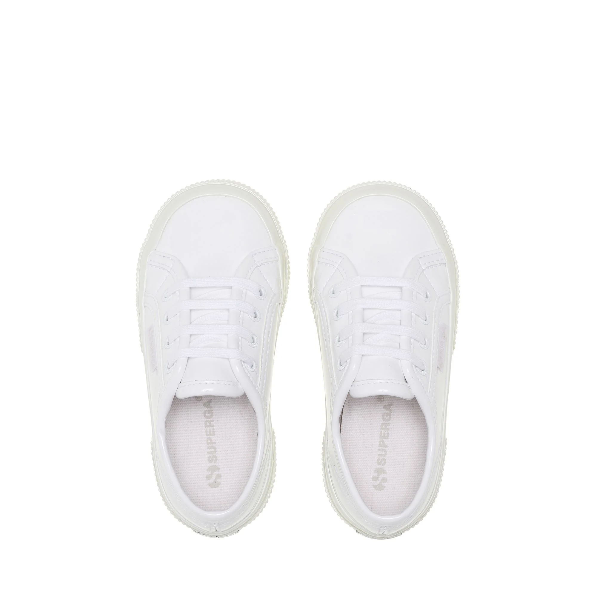 2750 KIDS VEGAN VARNISH MATERIAL - Le Superga - Low Cut - Girl - White - Image 4