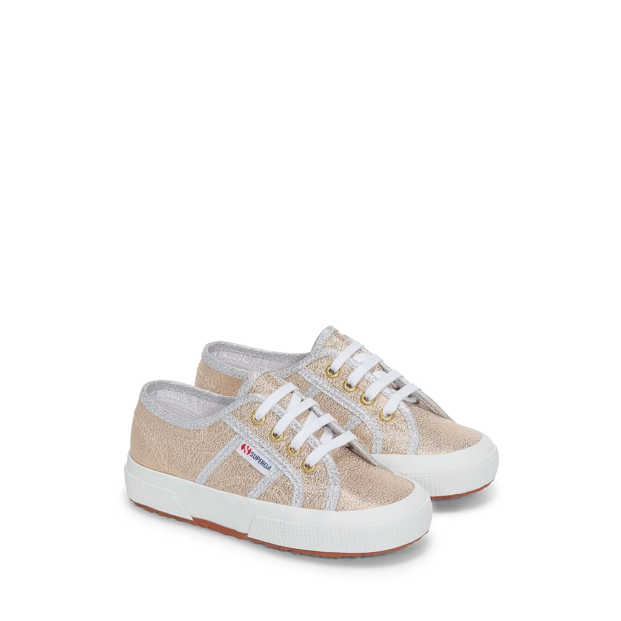 2750-LAMEJ - Le Superga - Sneaker - Girl - Gold-Grey Silver - Image 2