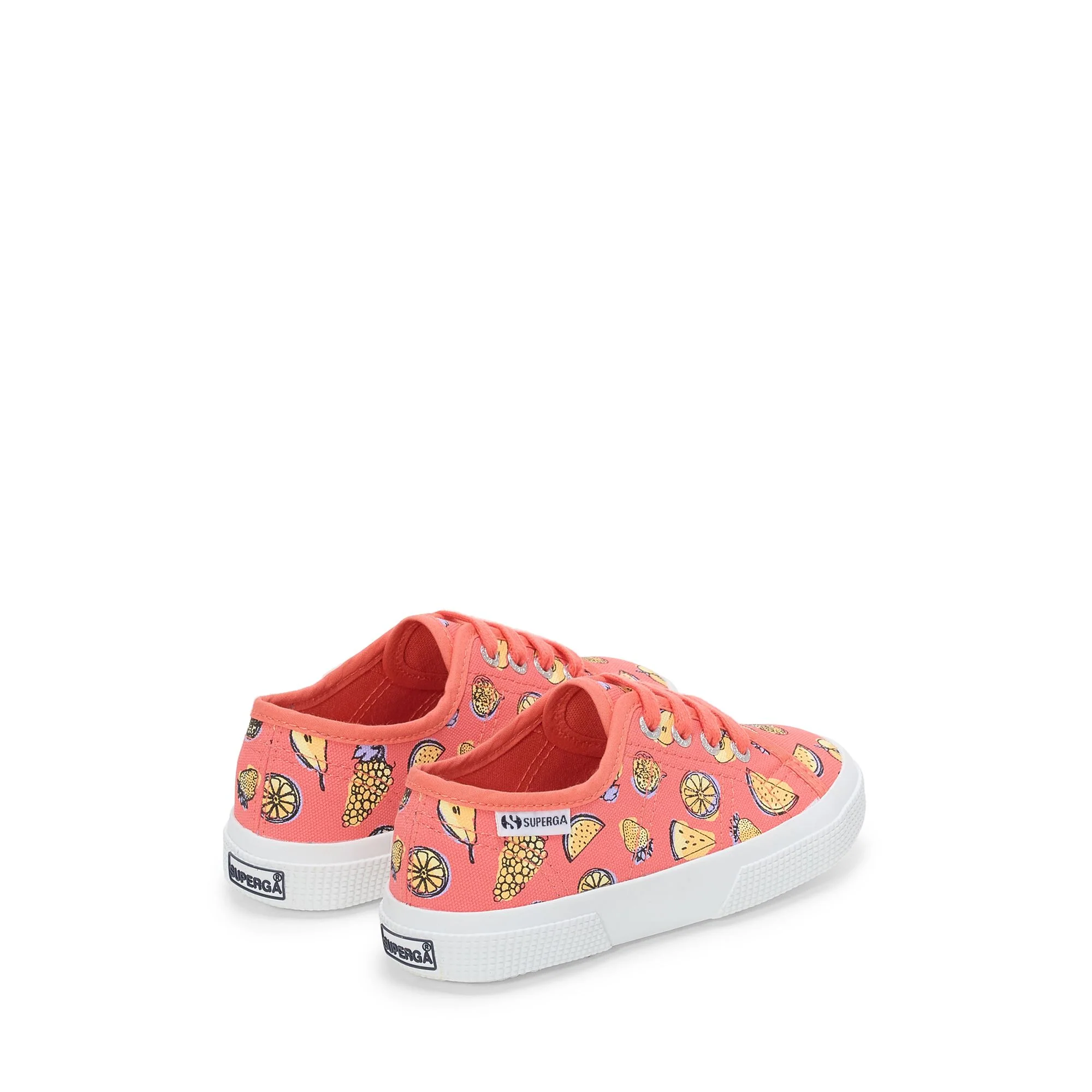 3750 KIDS FRUIT PRINT LEGGERA - Le Superga - Low Cut - Kid unisex - Pink Coral-Fruit Print - Image 3