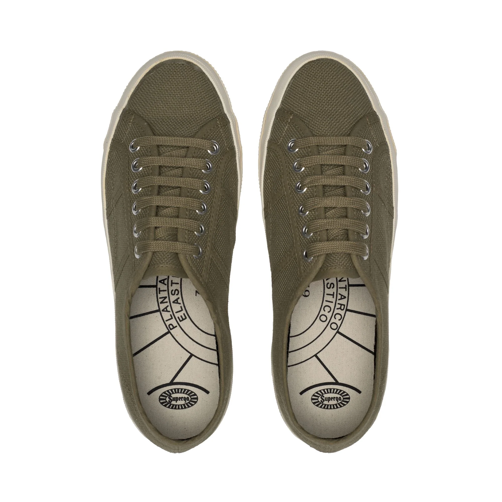 1925 - Le Superga - Sneaker - Unisex - Green Tortora-FAvorio - Image 5