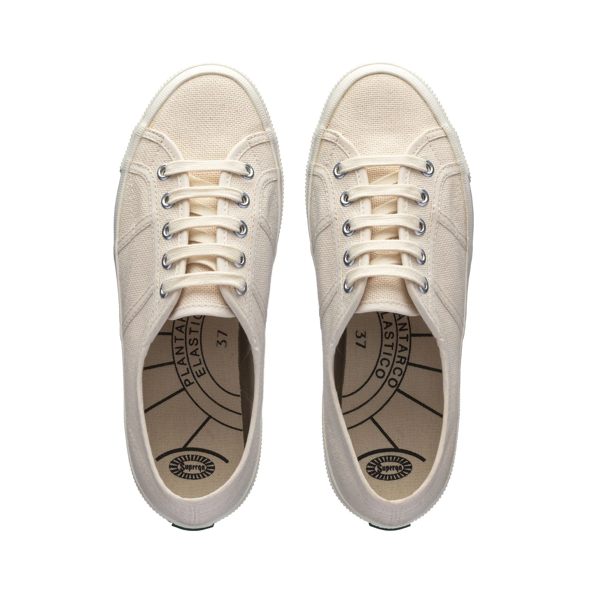 1925 - Le Superga - Sneaker - Unisex - Total Beige Raw - Image 4