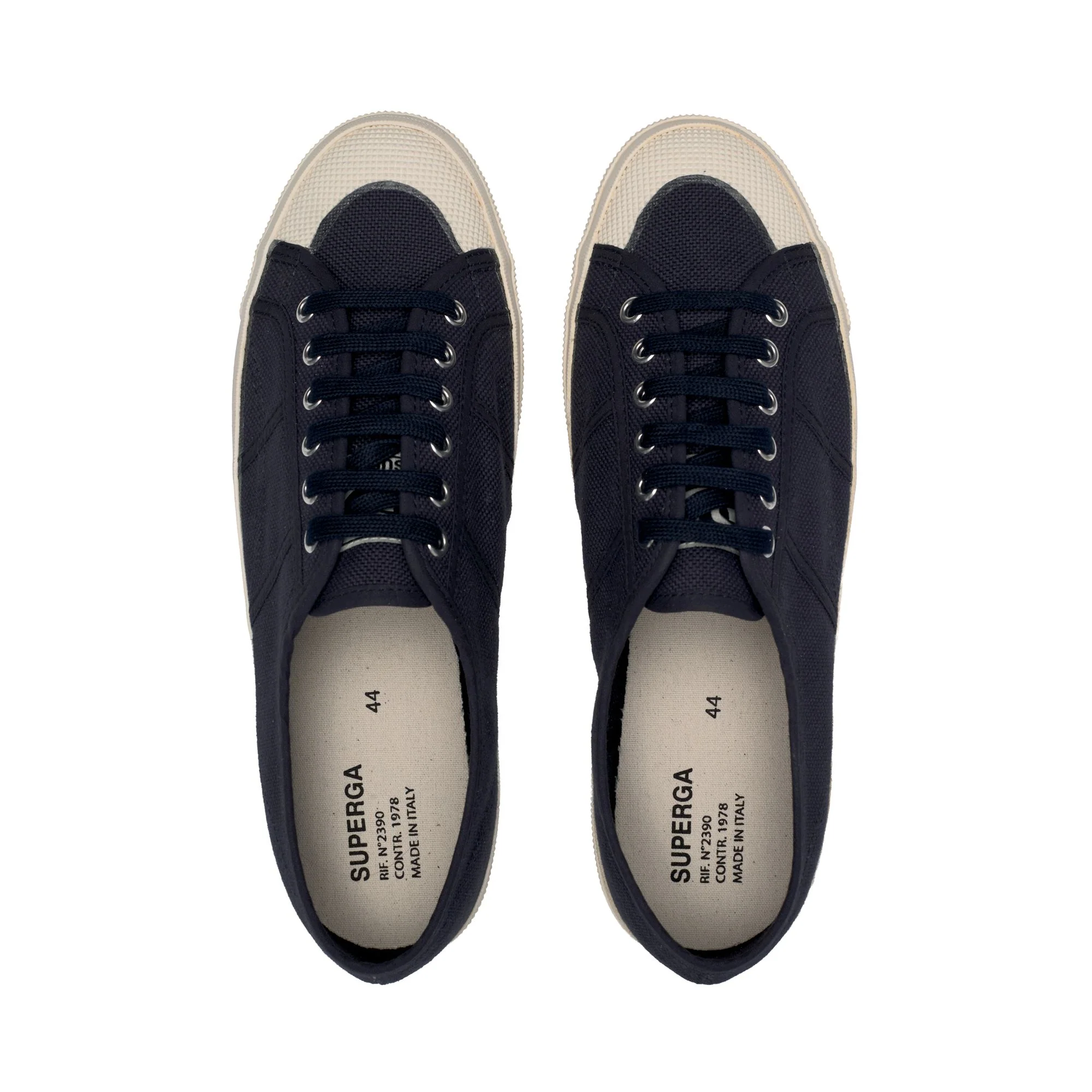 2390 MADE IN ITALY - Le Superga - Low Cut - Unisex - Blue Grey Dk-FAvorio - Image 5