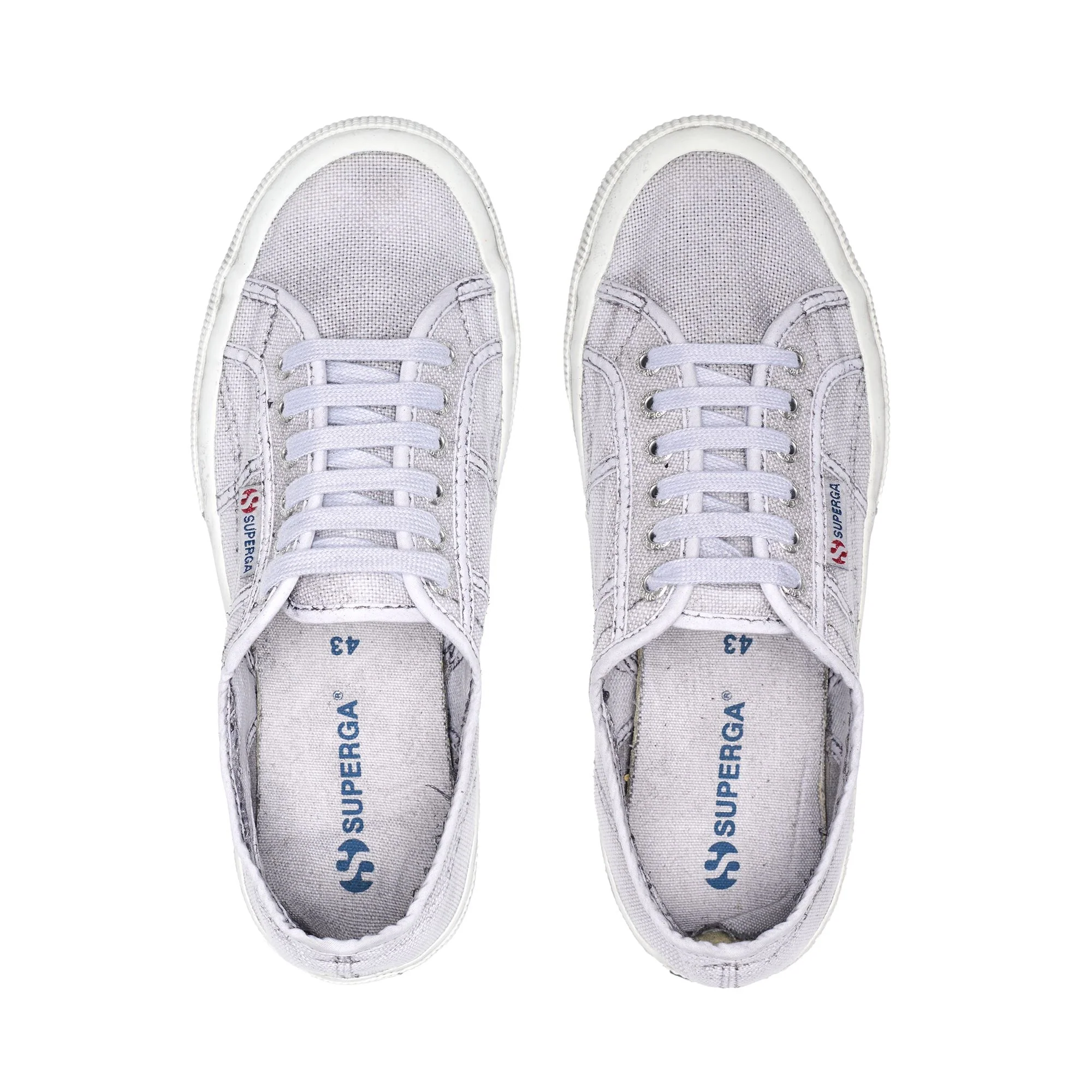 2750 COTTON DYED - Le Superga - Low Cut - Unisex - Grey Lt - Image 4