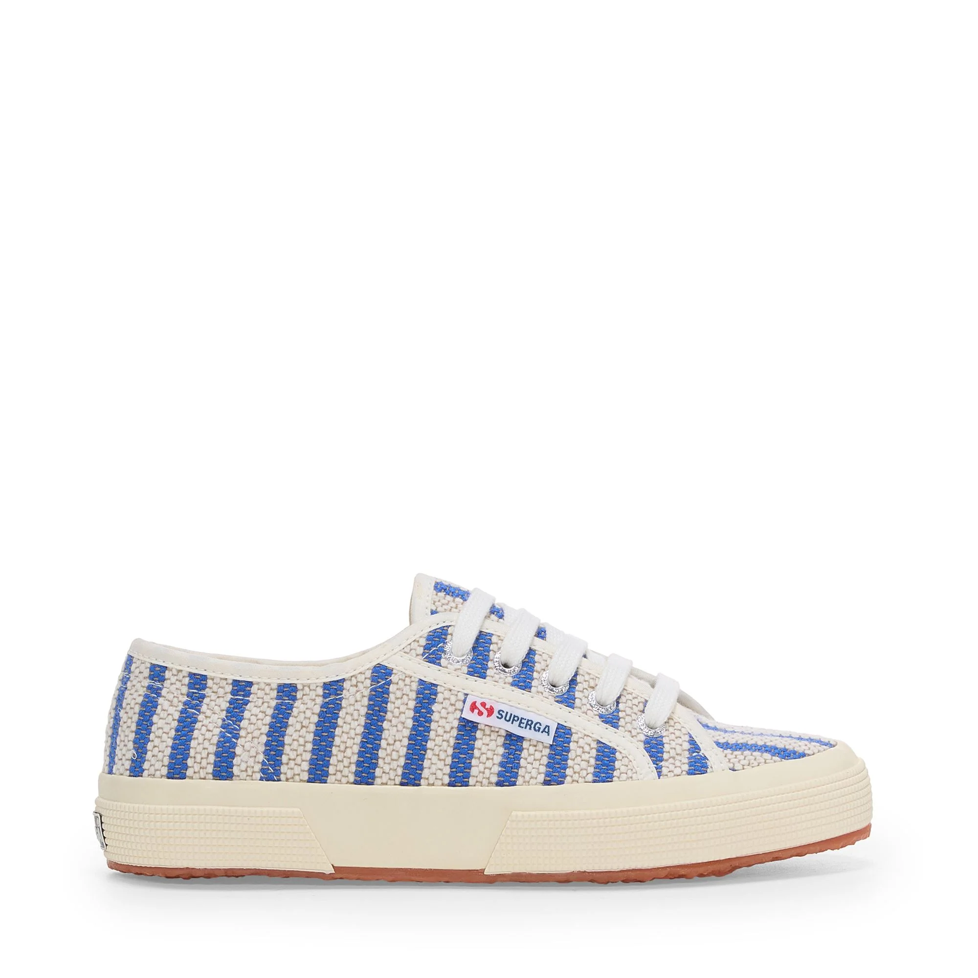 2750 COTTON STRIPES - Le Superga - Low Cut - Unisex - Blue-Off White