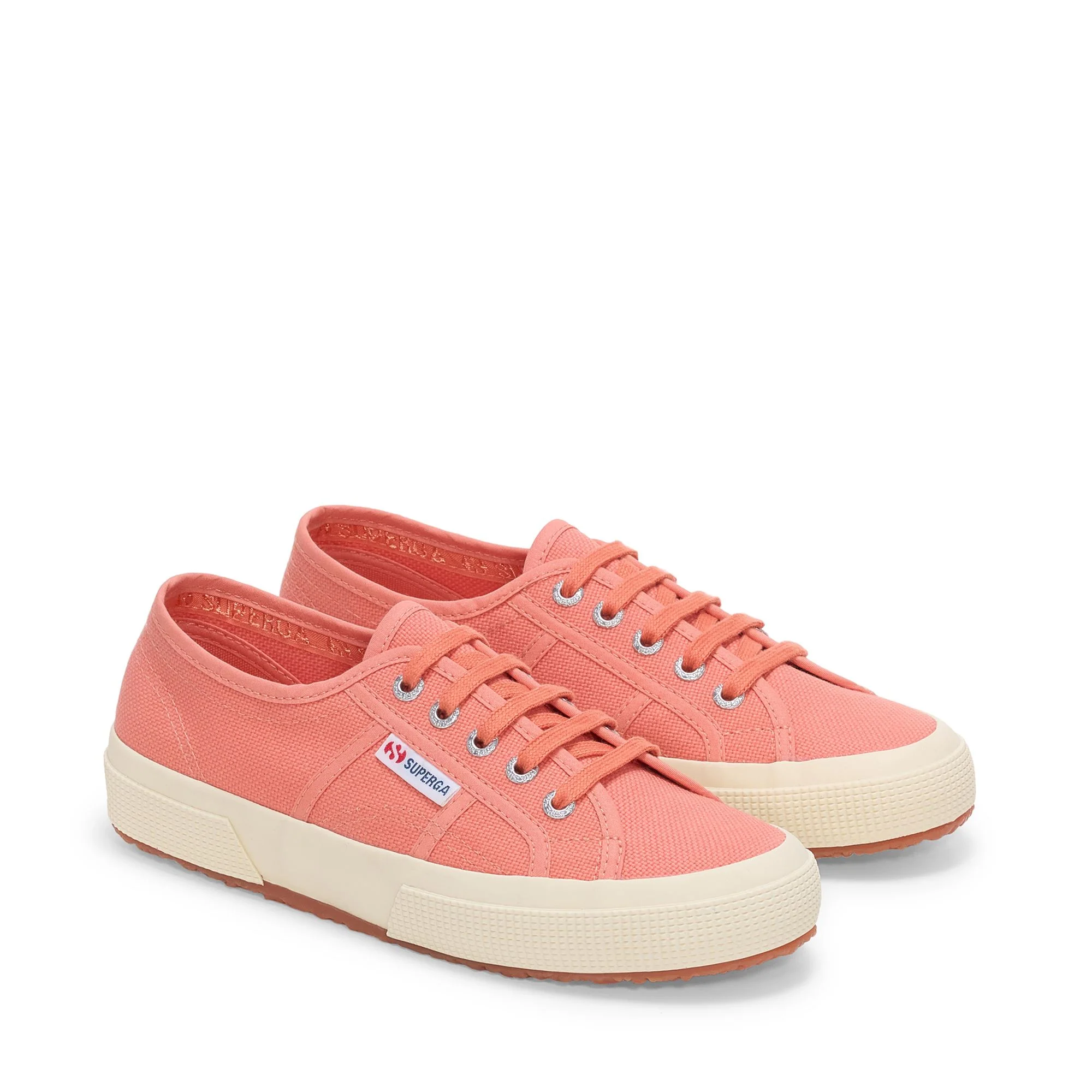 2750-COTU CLASSIC - Le Superga - Sneaker - Unisex - Orange Dusty-Off White - Image 2