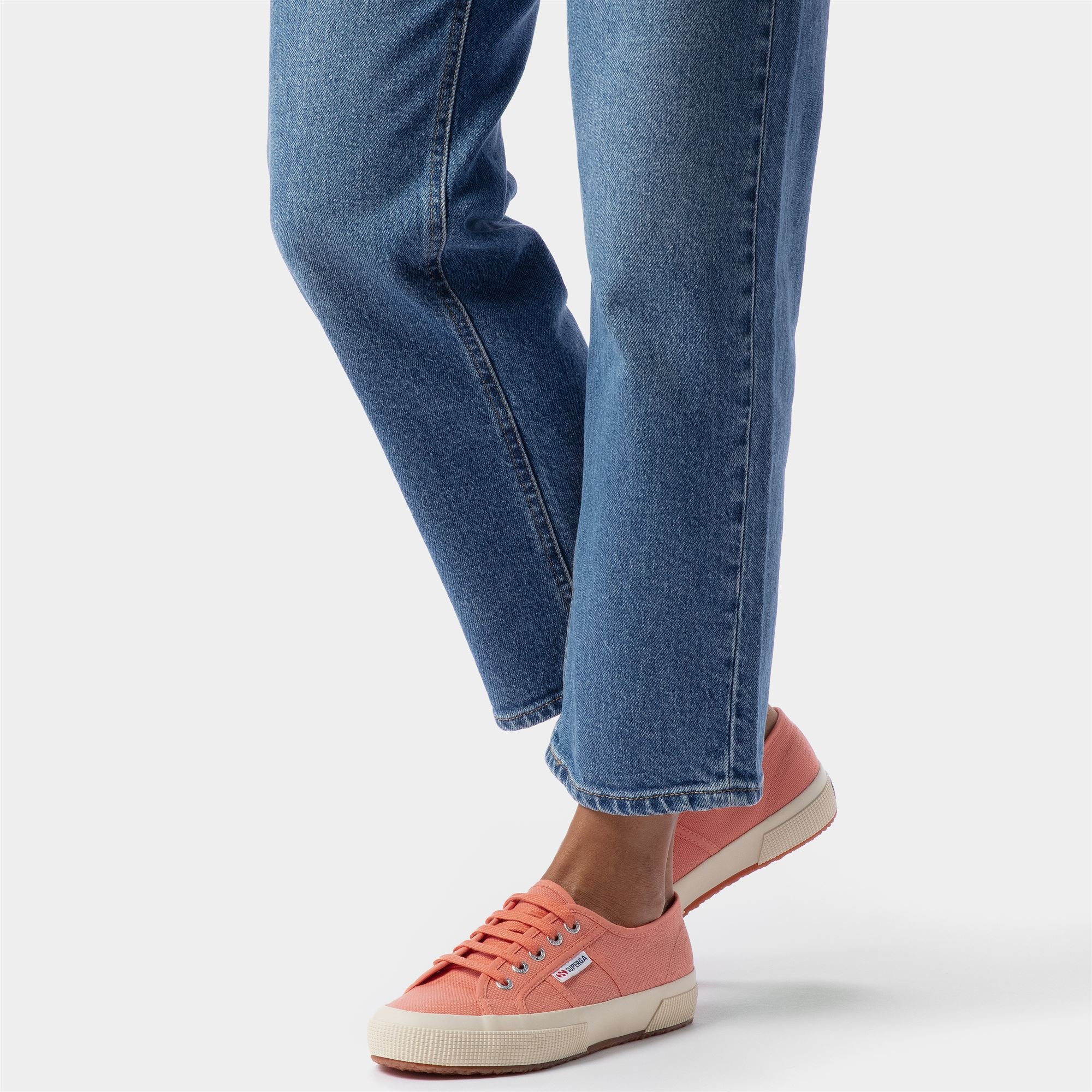 2750-COTU CLASSIC - Le Superga - Sneaker - Unisex - Orange Dusty-Off White - Image 6