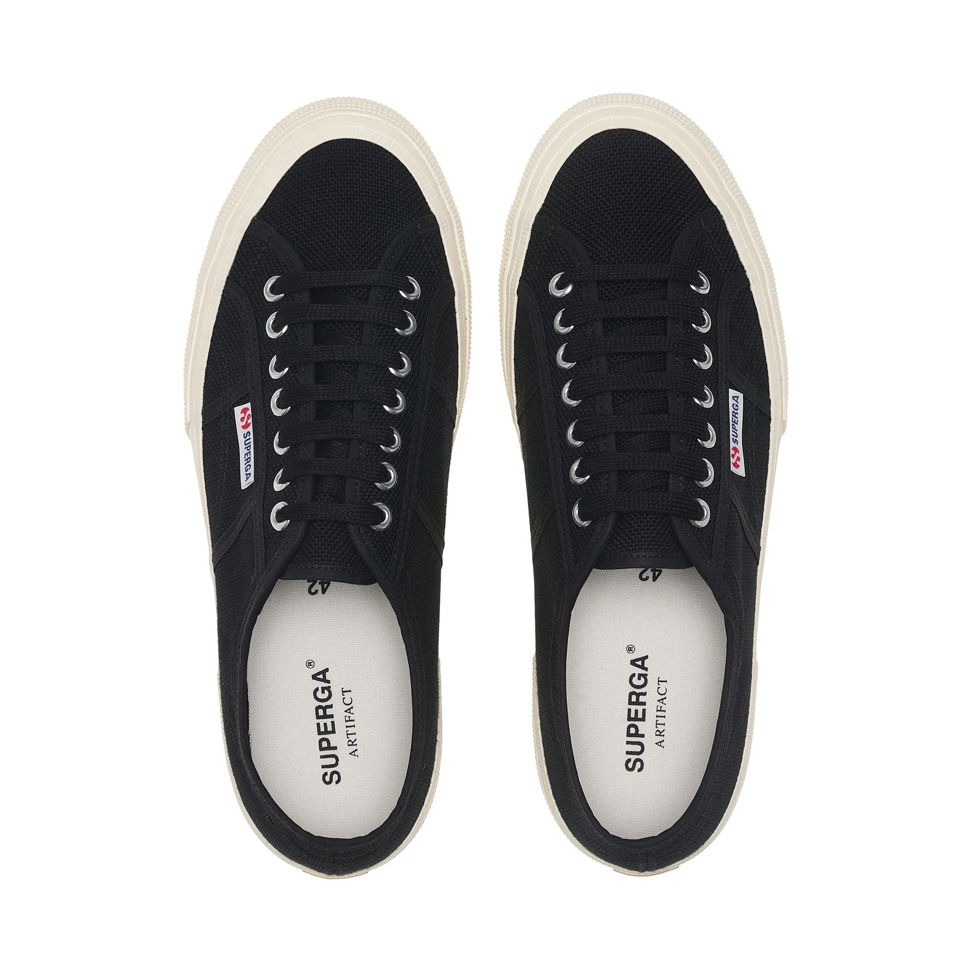2750 OG - Le Superga - Low Cut - Unisex - Black-Off White-Black-White Icicle - Image 4