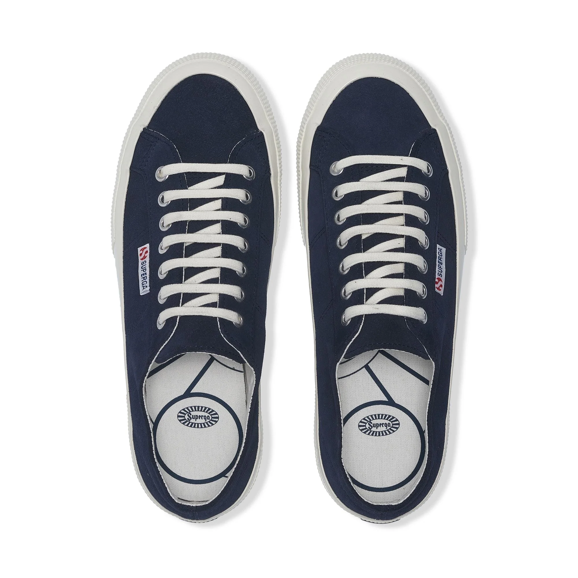 2750 OG SUEDE - Le Superga - Low Cut - Unisex - Blue Navy-FAvorio - Image 4