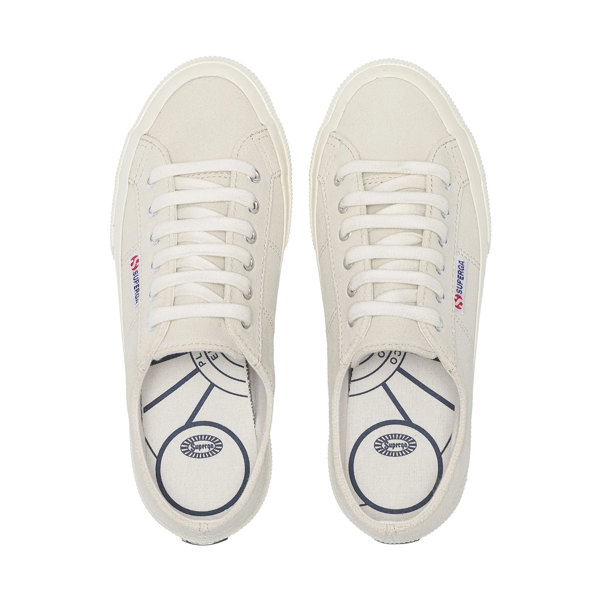 2750 OG SUEDE - Le Superga - Low Cut - Unisex - White Milk-FAvorio - Image 4