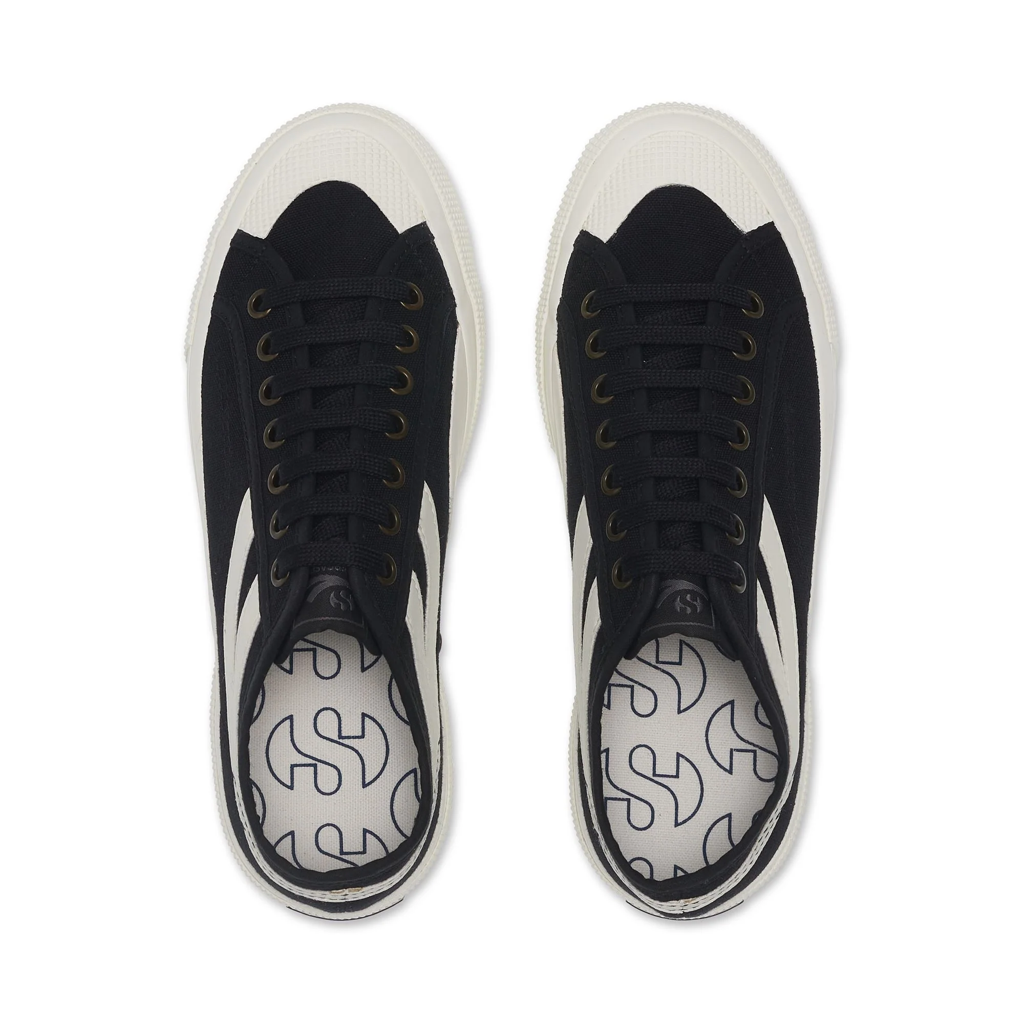 2750 PANATTA 3.0 - Le Superga - Sneaker - Unisex - Black-White Avorio - Image 4