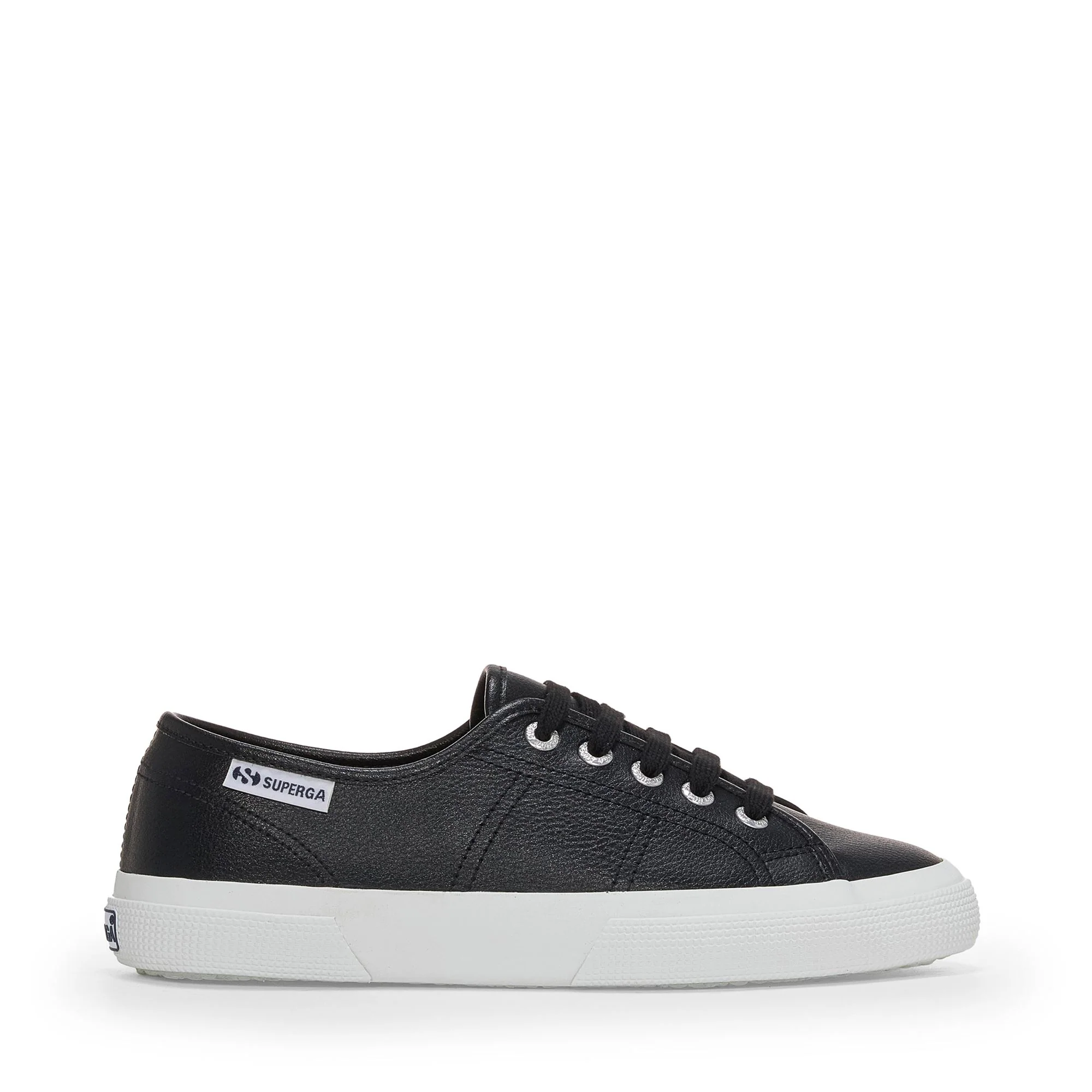3750 VEGAN TUMBLED MATERIAL LEGGERA - Le Superga - Low Cut - Unisex - Black