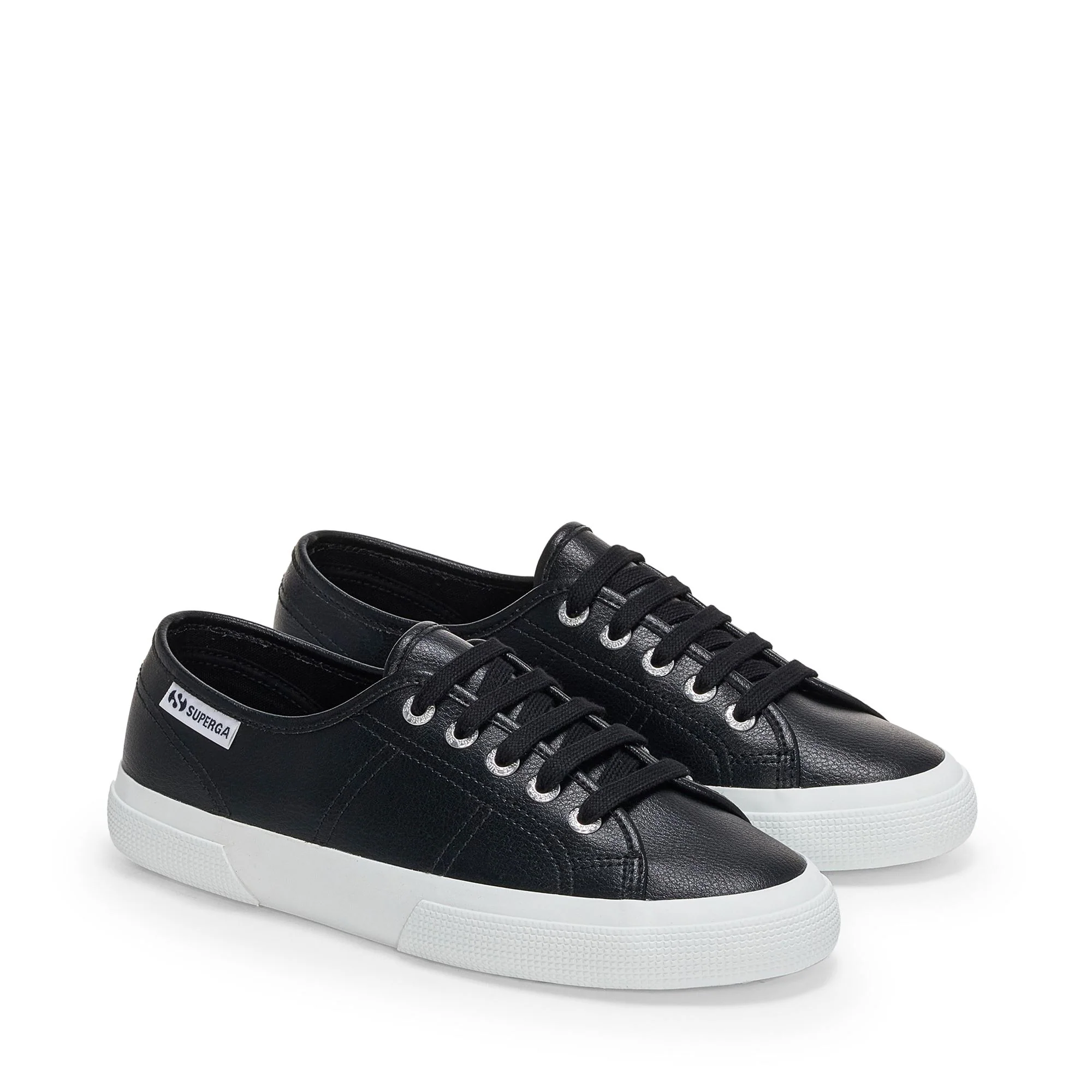 3750 VEGAN TUMBLED MATERIAL LEGGERA - Le Superga - Low Cut - Unisex - Black - Image 2