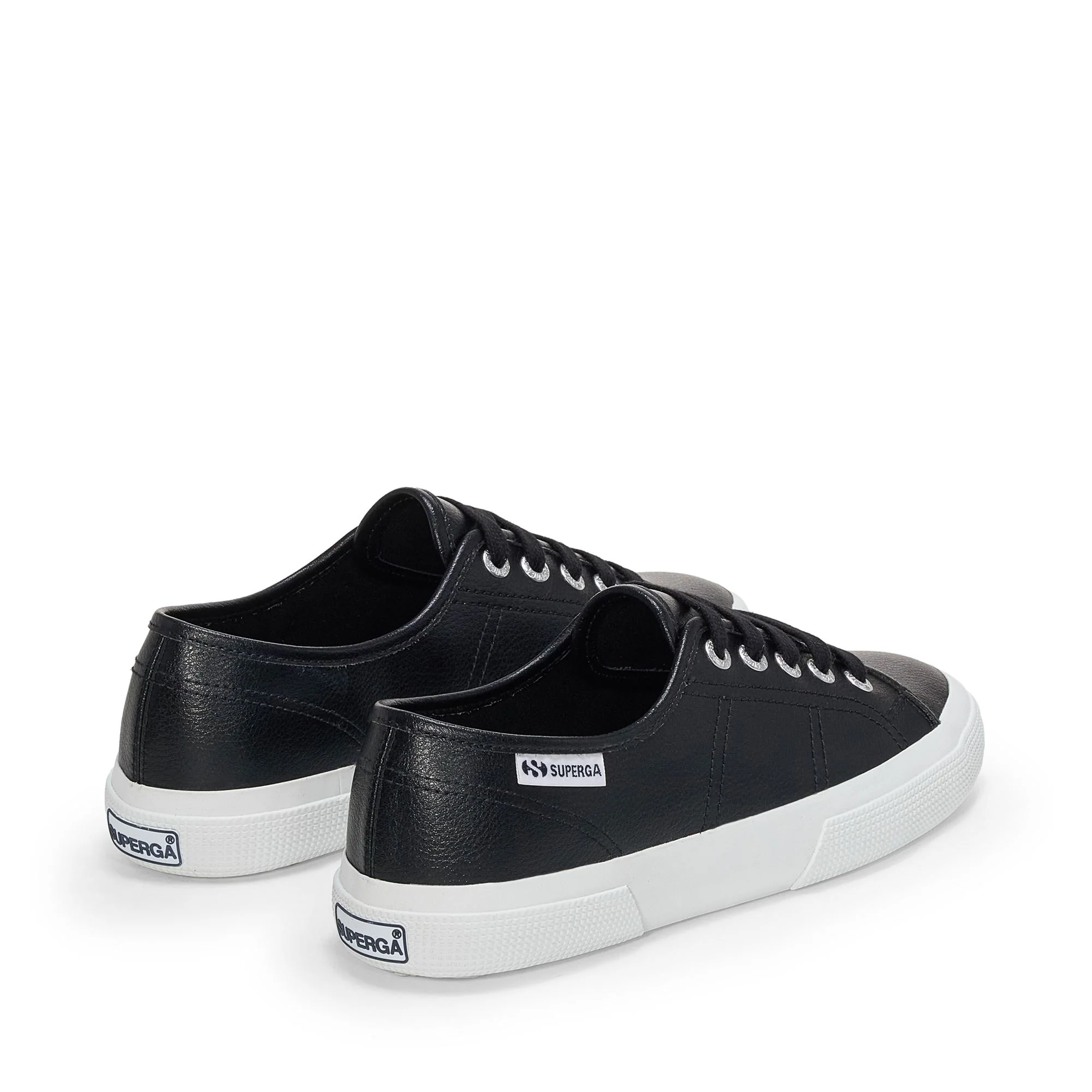 3750 VEGAN TUMBLED MATERIAL LEGGERA - Le Superga - Low Cut - Unisex - Black - Image 3
