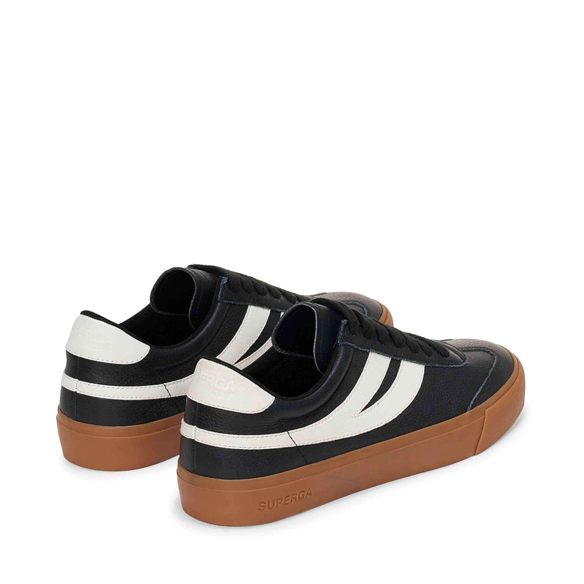 4834 CLUB S SWALLOW - Le Superga - Low Cut - Unisex - Black-Gum - Image 3