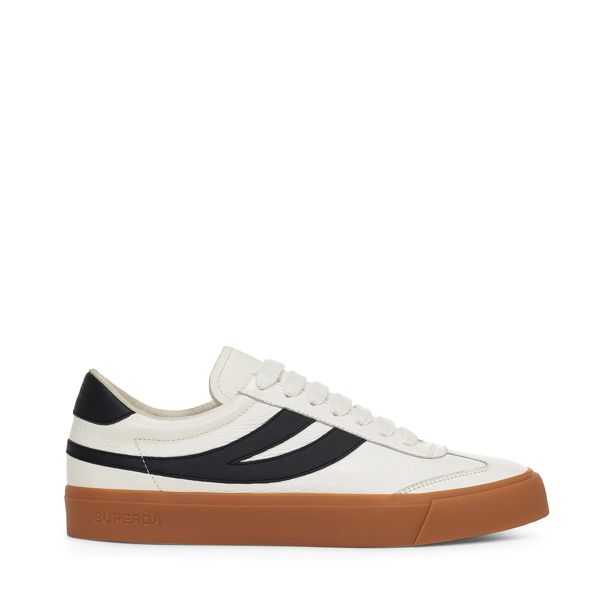 4834 CLUB S SWALLOW - Le Superga - Low Cut - Unisex - White-Black-Gum