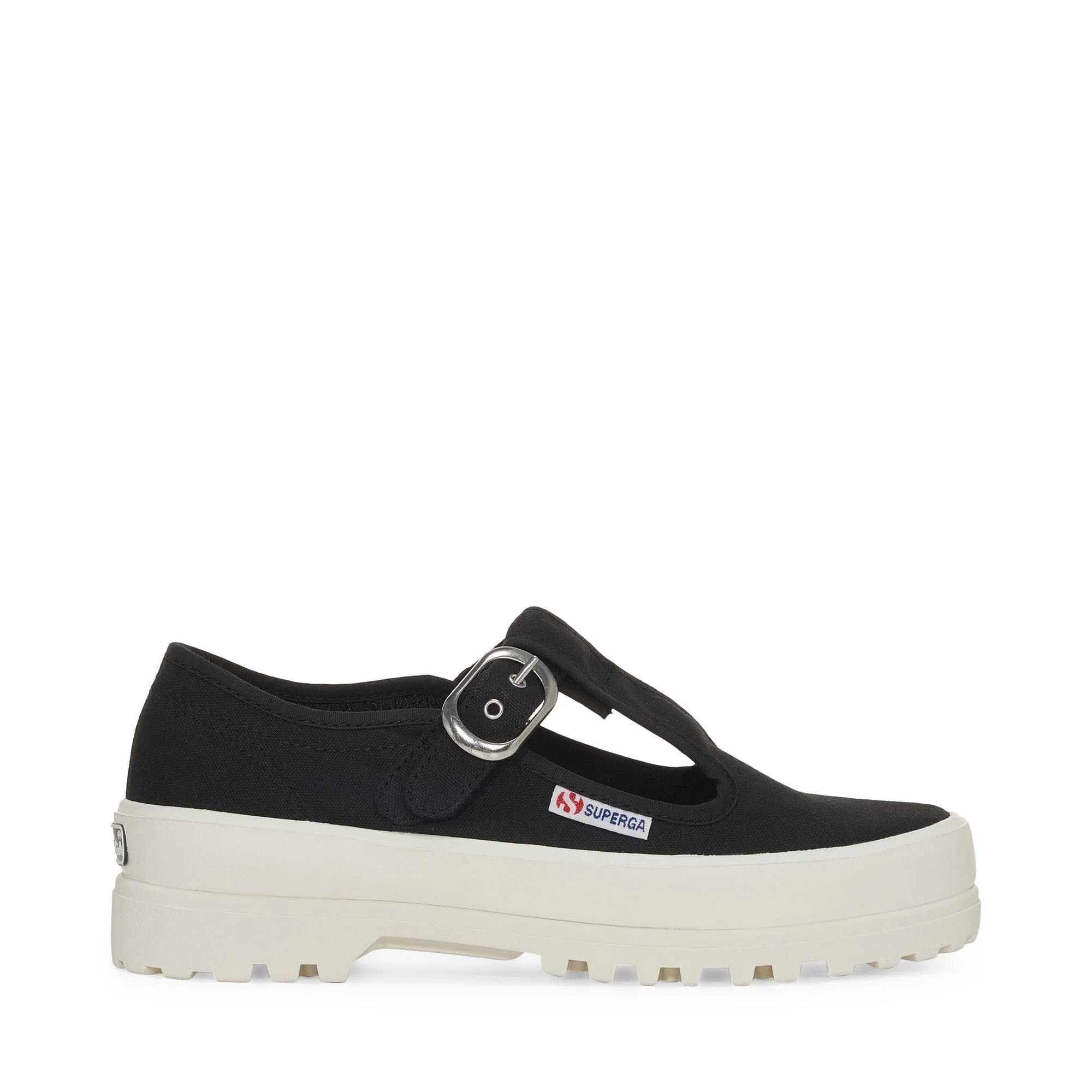 2541 MARY JANE ALPINA - Le Superga - Low Cut - Woman - Black-FAvorio