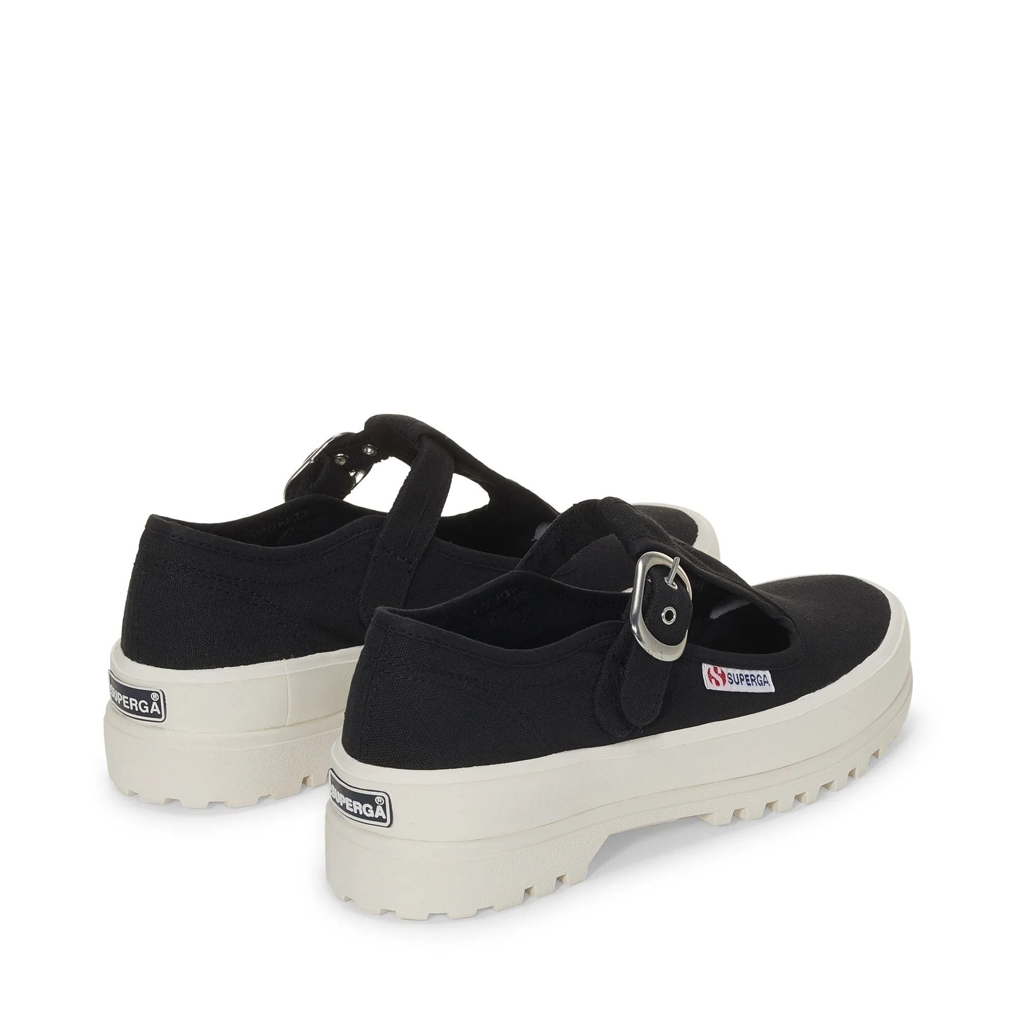 2541 MARY JANE ALPINA - Le Superga - Low Cut - Woman - Black-FAvorio - Image 3