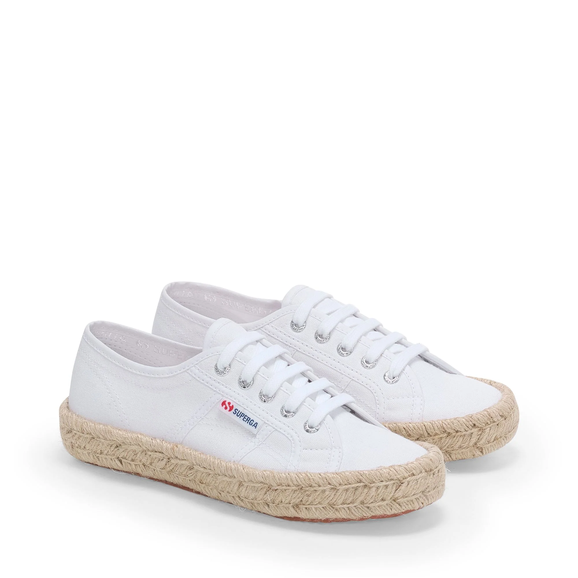 2750 COTTON STONE WASH ROPE - Le Superga - Low Cut - Woman - White Washed - Image 2