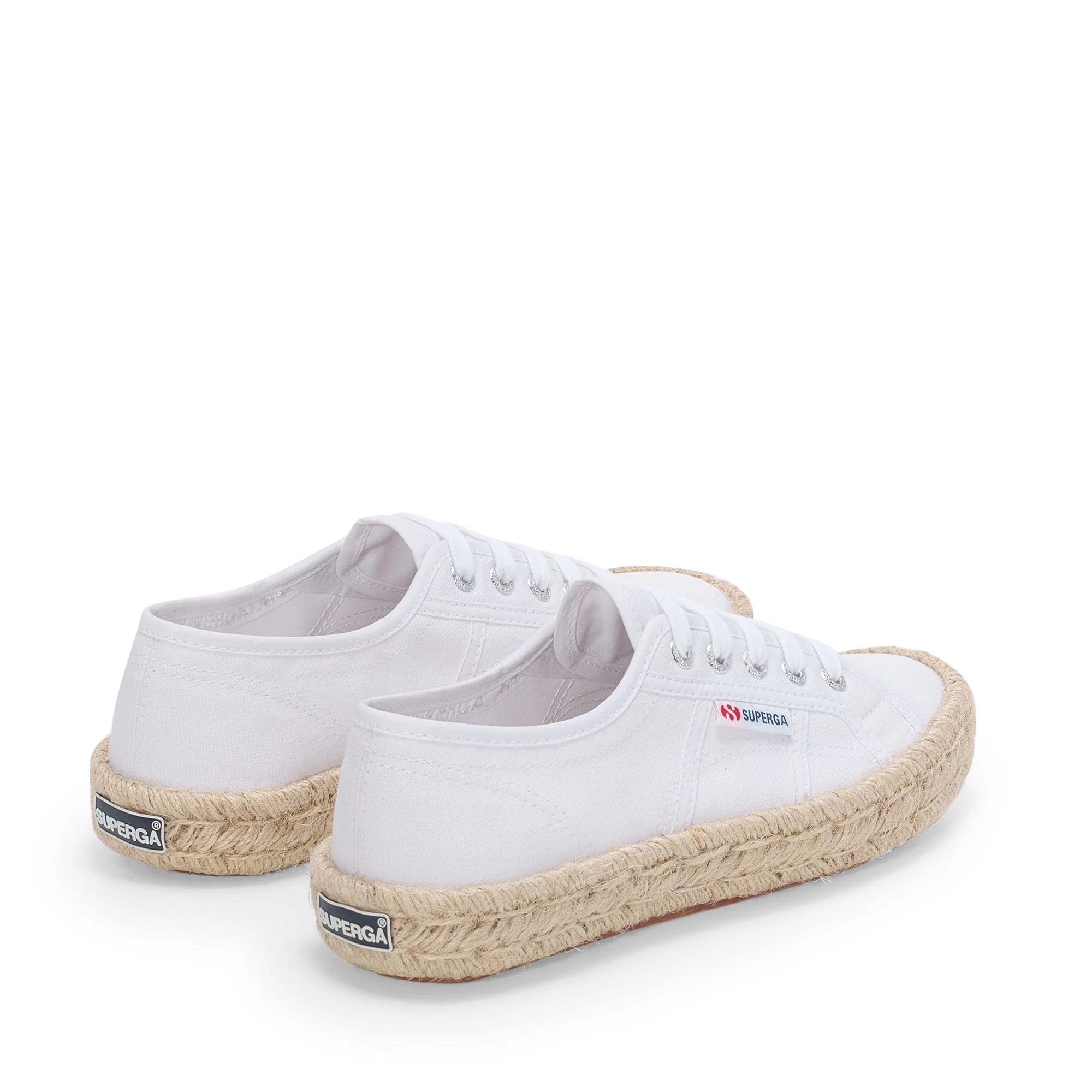 2750 COTTON STONE WASH ROPE - Le Superga - Low Cut - Woman - White Washed - Image 3