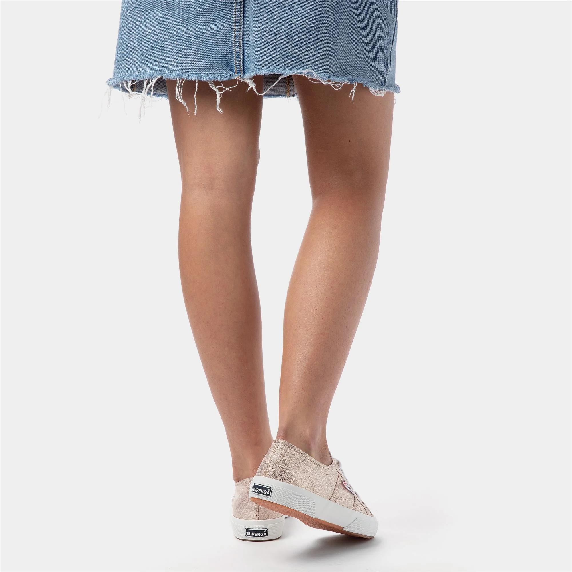 2750-LAMEW - Le Superga - Sneaker - Woman - Rose Platinum-Orange Rosewater - Image 7