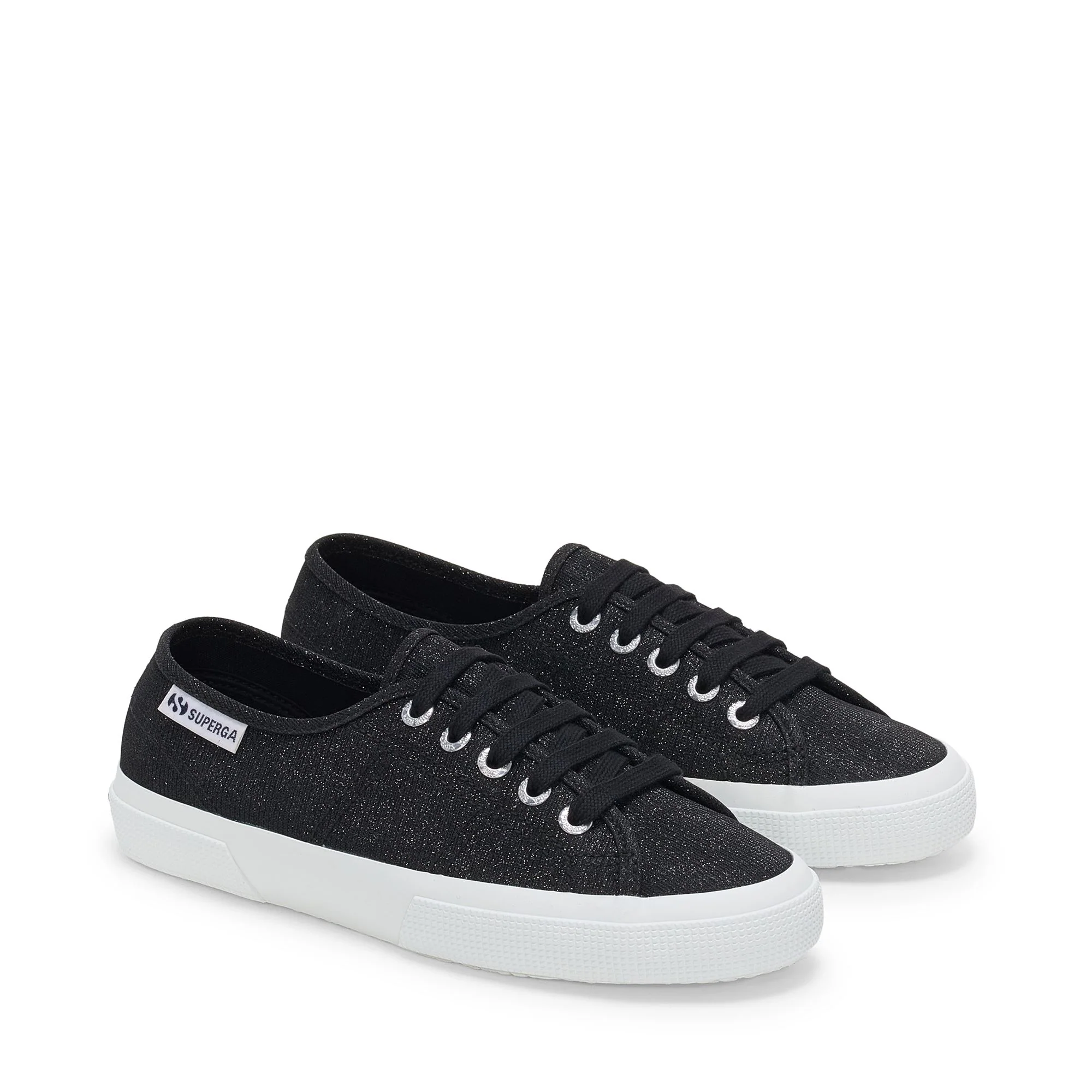 3750 JERSEY LAME LEGGERA - Le Superga - Low Cut - Woman - Black - Image 2