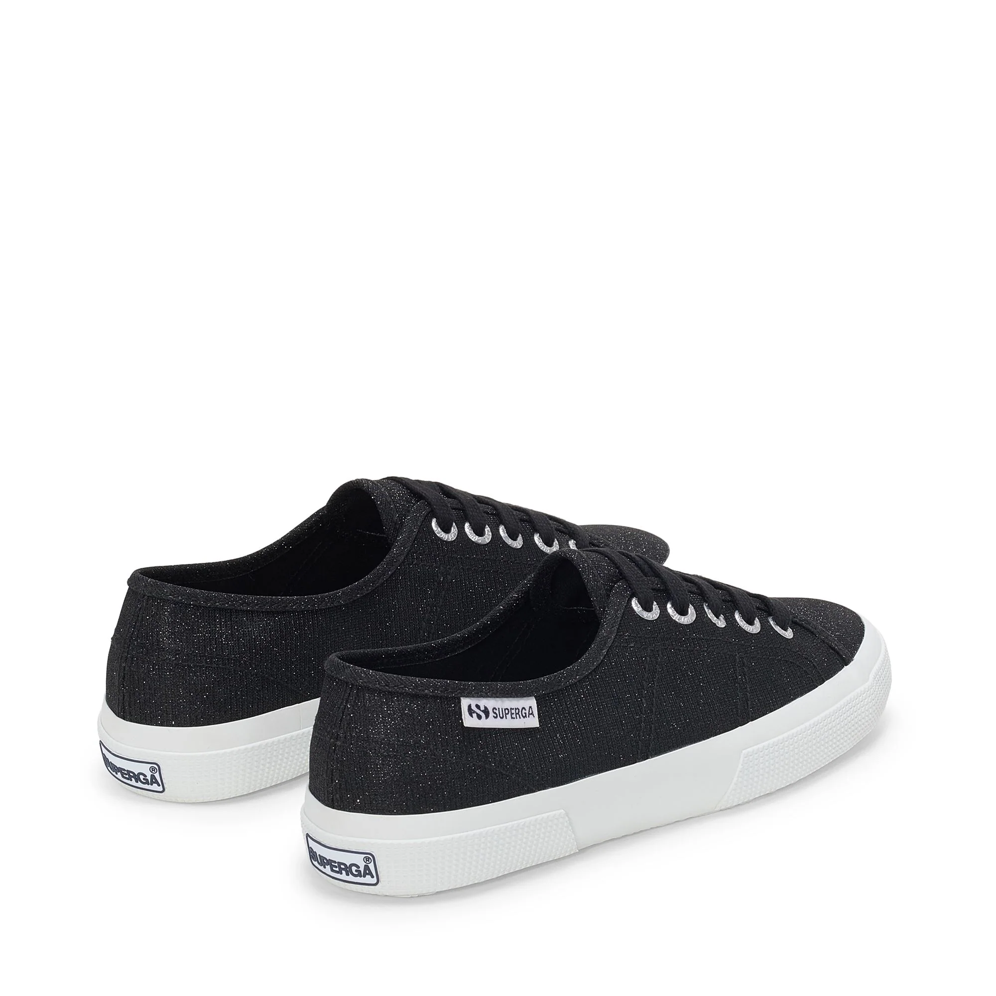 3750 JERSEY LAME LEGGERA - Le Superga - Low Cut - Woman - Black - Image 3