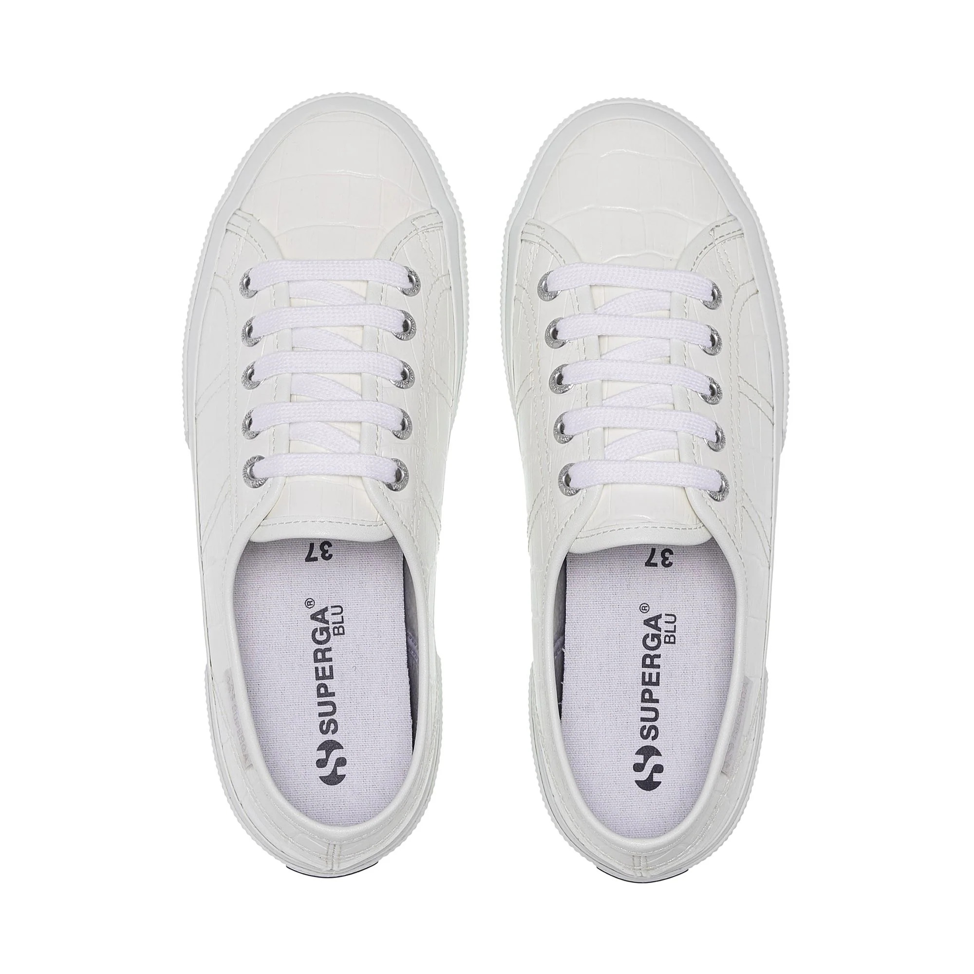 3750 KAIMAN SYNTHETIC MATERIAL LEGGERA - Le Superga - Low Cut - Woman - White - Image 4