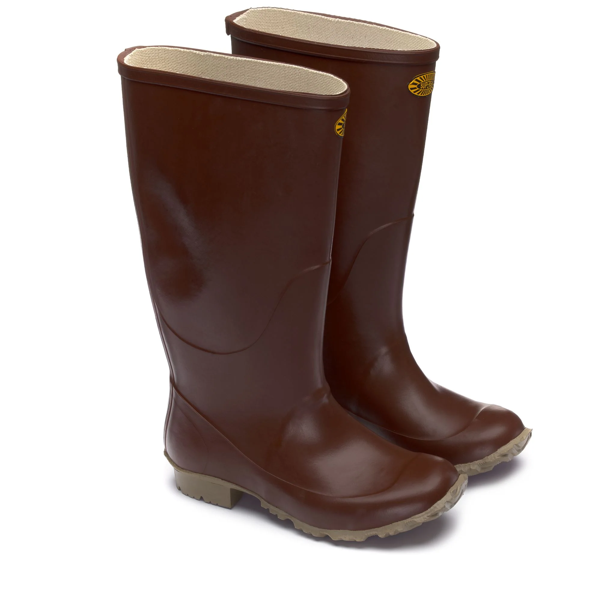 7266-GINOCCHIO PADUS - Rubber Boots - High Cut - Unisex - Brown - Image 2