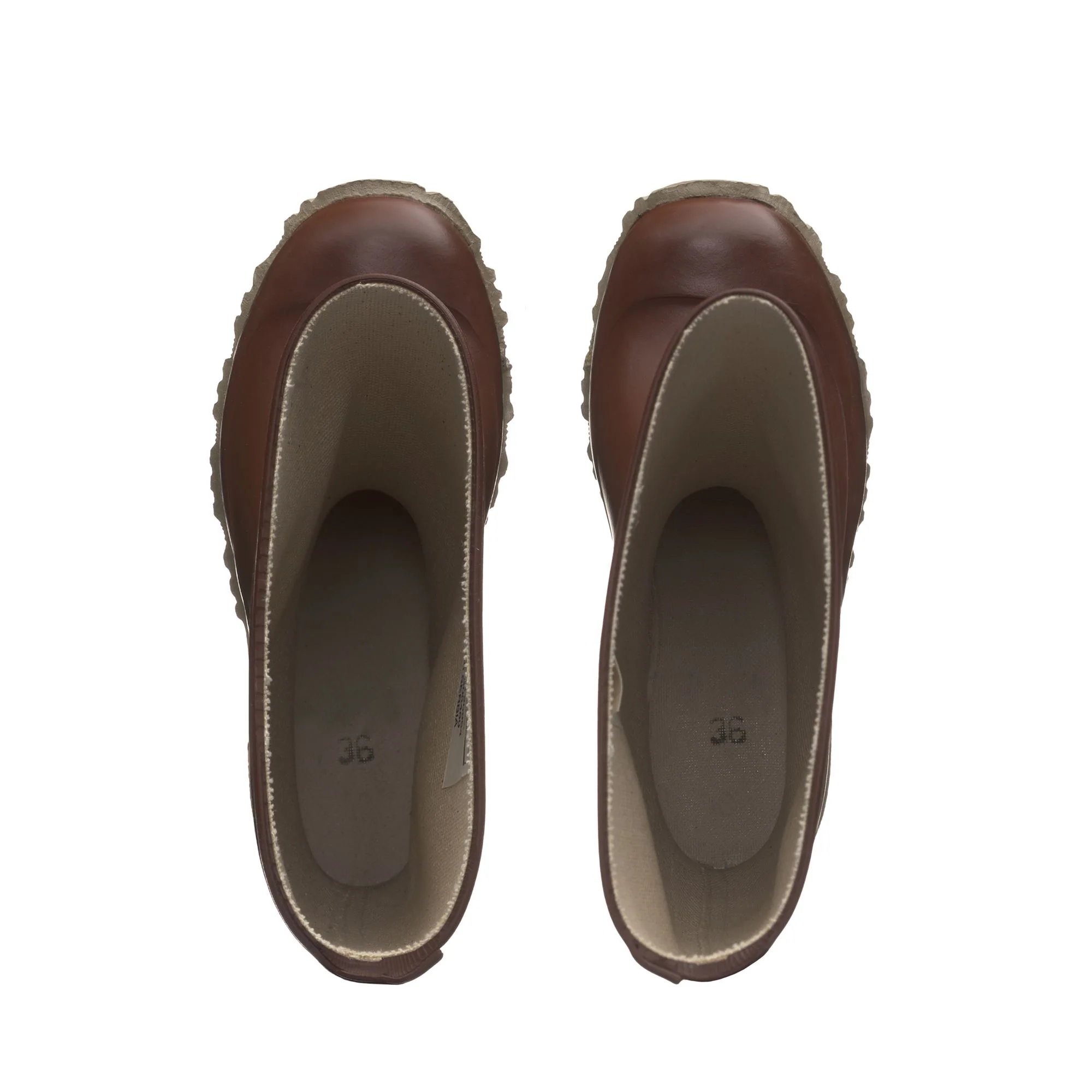 7266-GINOCCHIO PADUS - Rubber Boots - High Cut - Unisex - Brown - Image 4
