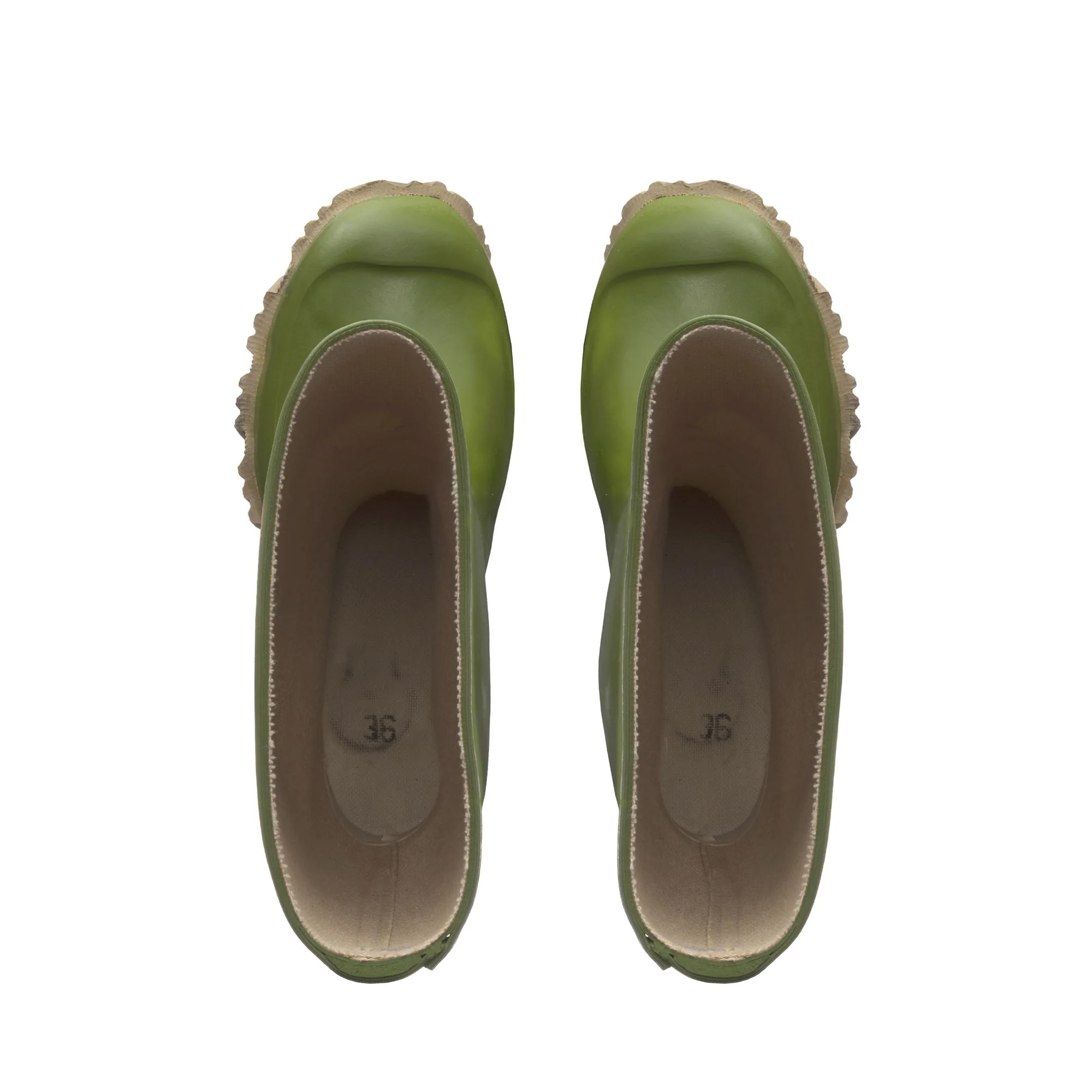7266-GINOCCHIO PADUS - Rubber Boots - High Cut - Unisex - Olive - Image 4