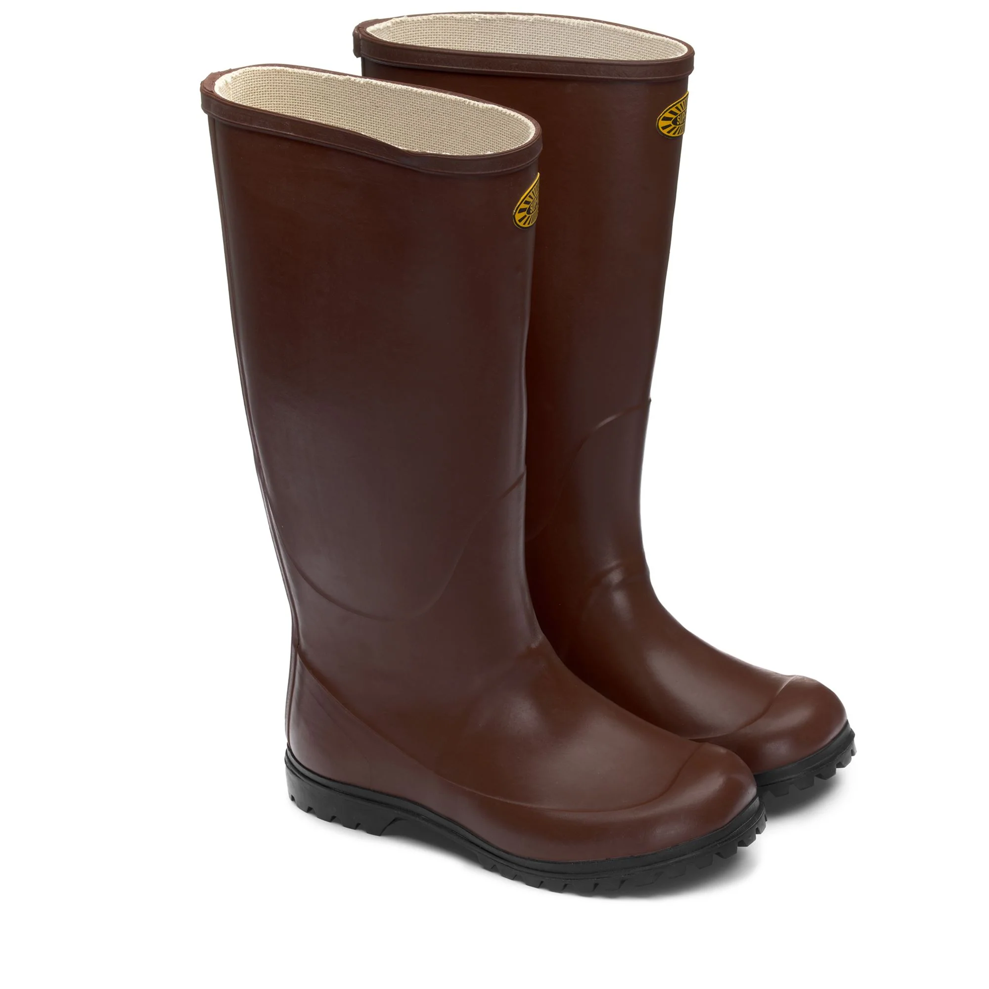 7324-GINOCCHIO ALPINA - Rubber Boots - High Cut - Unisex - Brown - Image 2