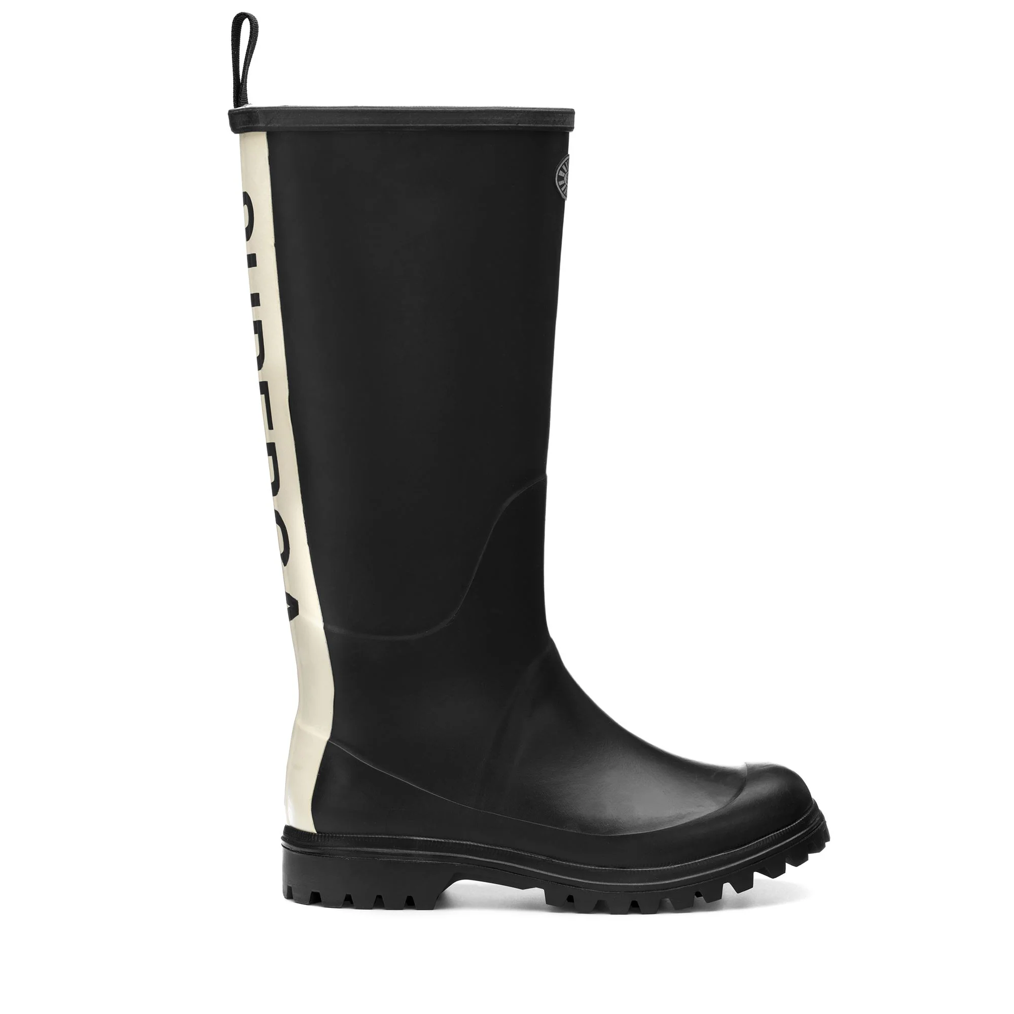 799 RUBBER BOOTS LETTERING - Rubber Boots - High Cut - Unisex - Black