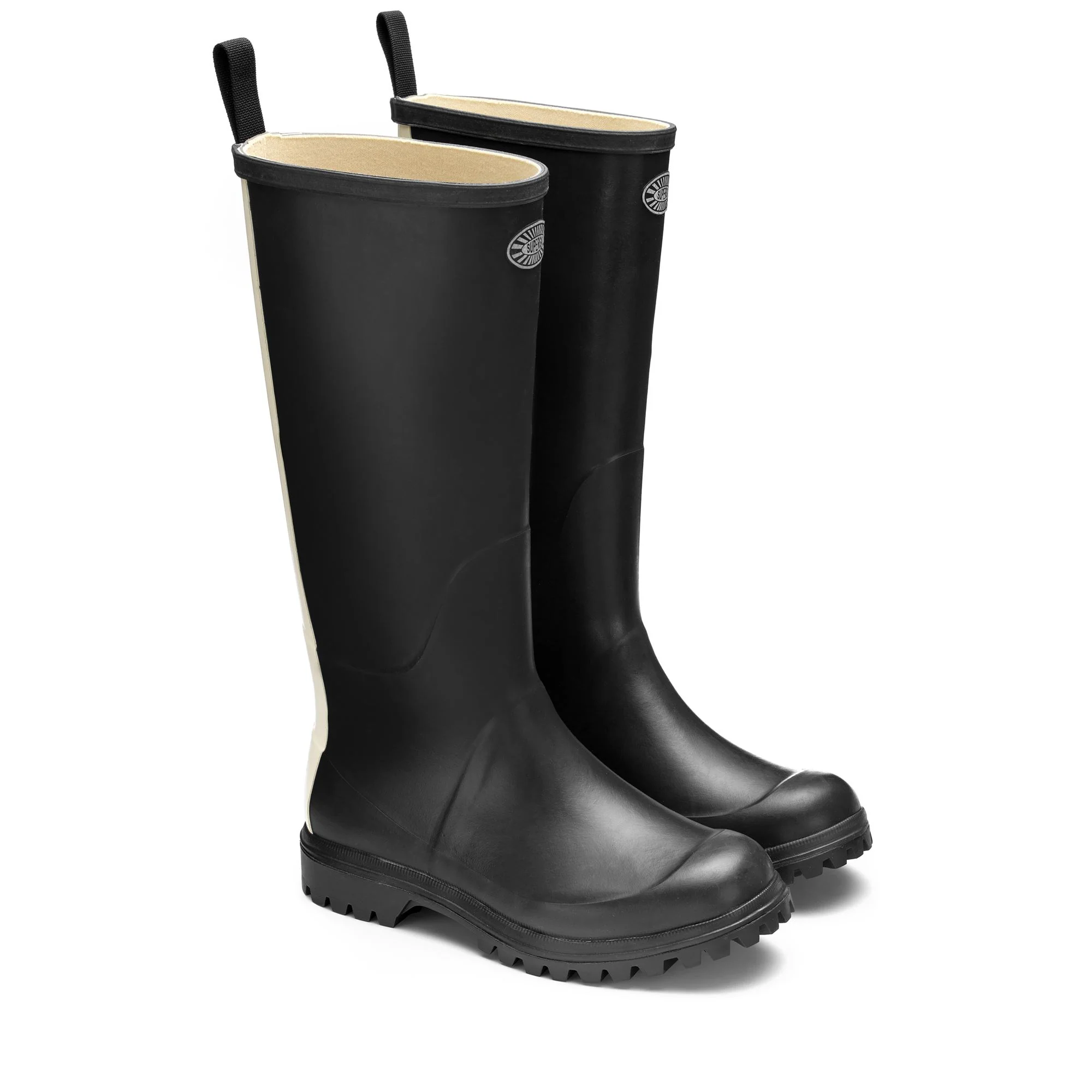 799 RUBBER BOOTS LETTERING - Rubber Boots - High Cut - Unisex - Black - Image 2