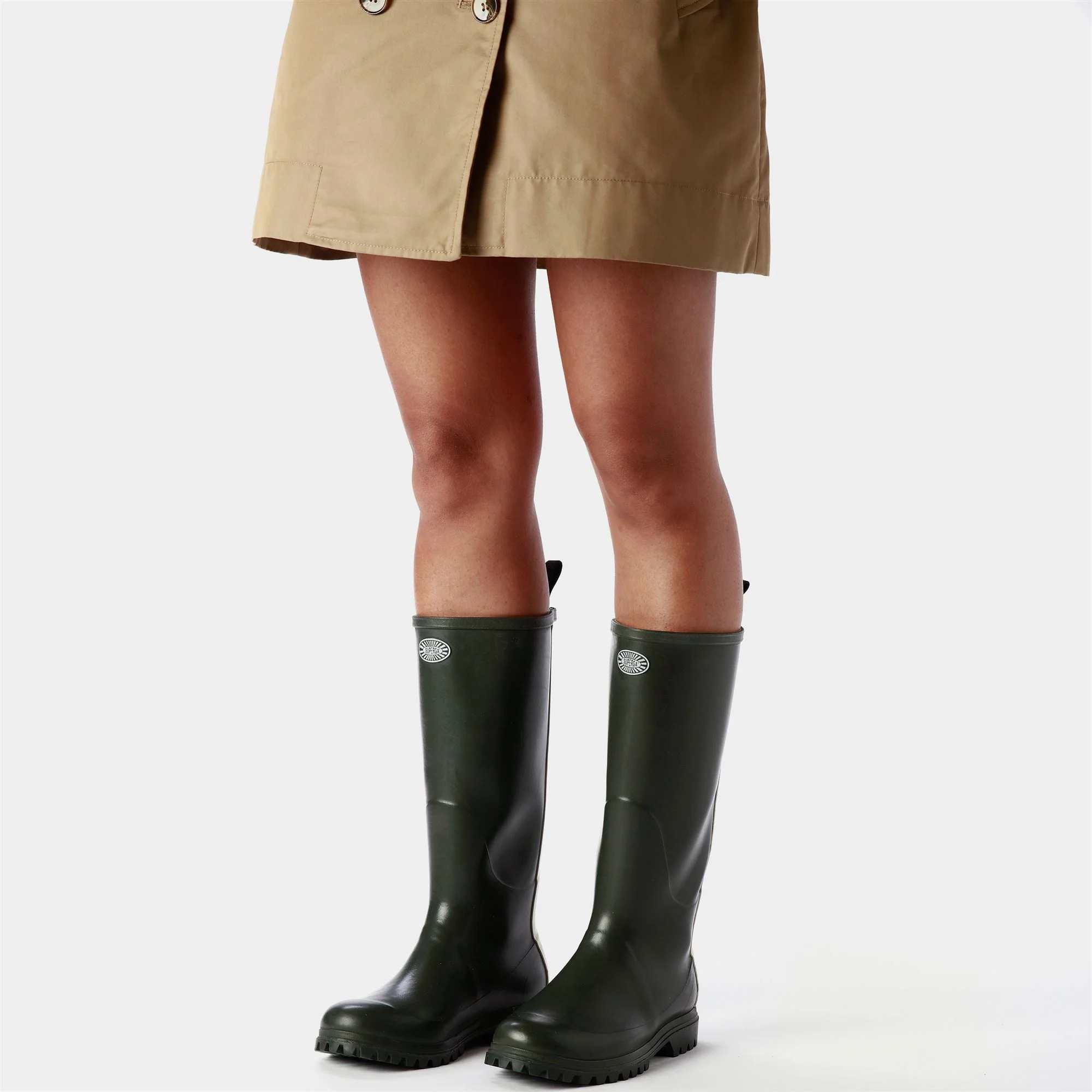 799 RUBBER BOOTS LETTERING - Rubber Boots - High Cut - Unisex - Green Sherwood - Image 6