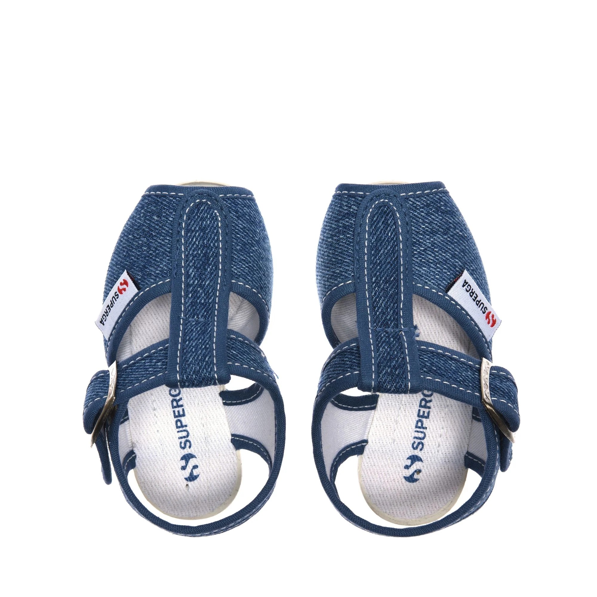 1200-COTJ - Sandals - Sandal - Kid unisex - Jeans-White - Image 4