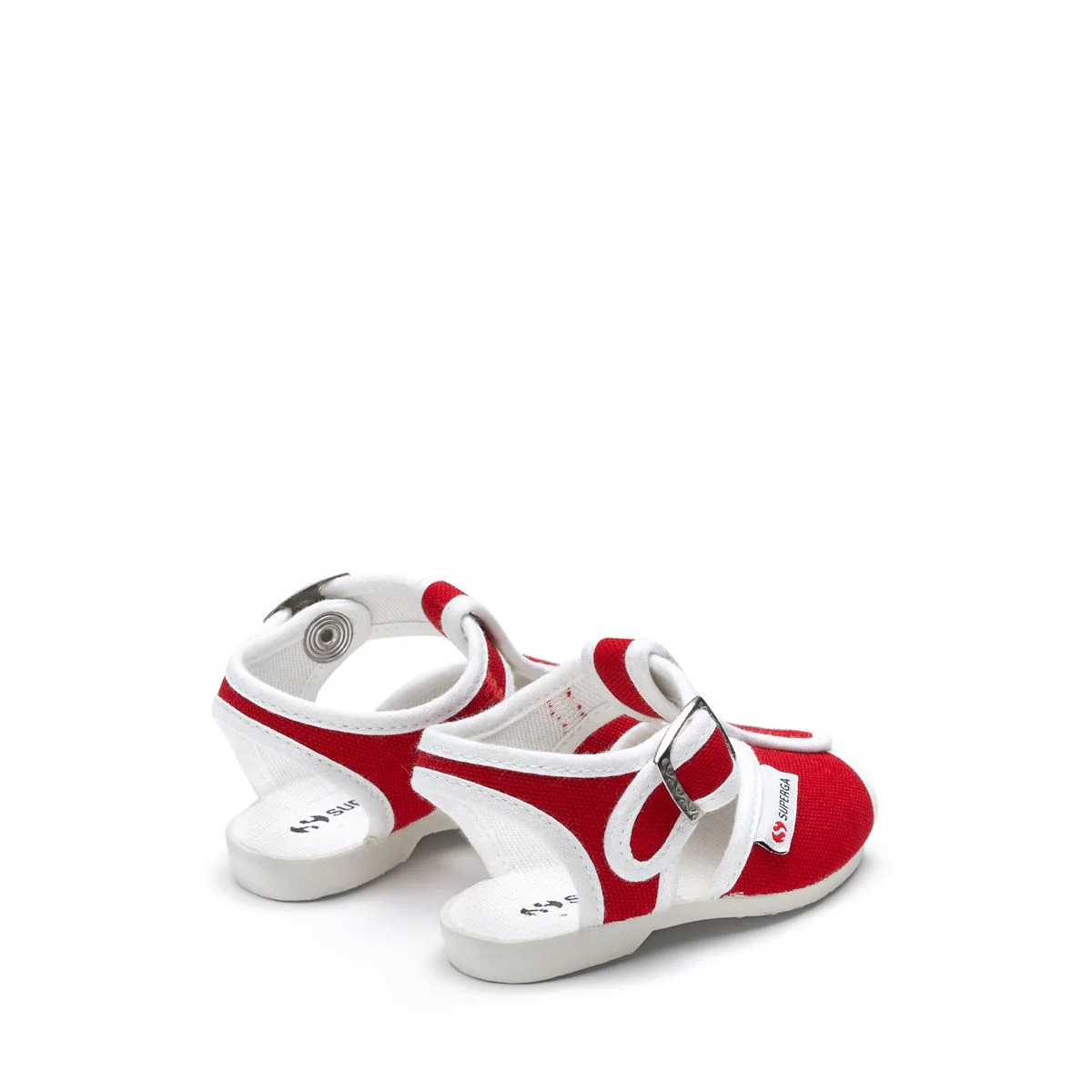 1200-COTJ - Sandals - Sandal - Kid unisex - Red-Red Dk - Image 3