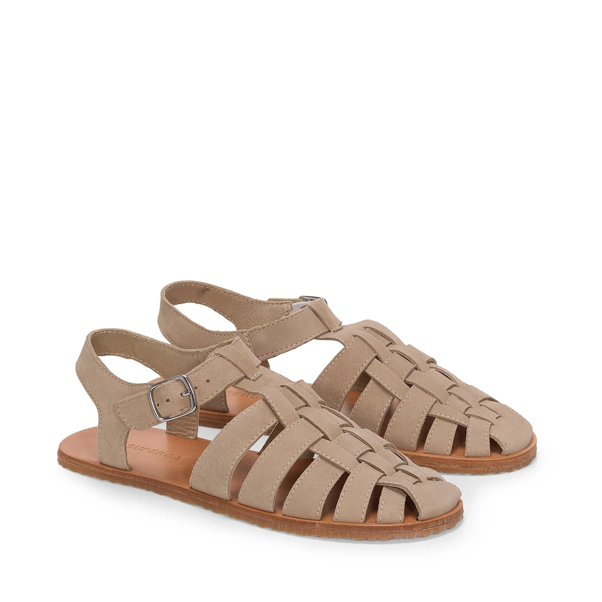 3019 FISHERMAN SANDAL SUEDE - Sandals - Sandal - Unisex - Beige Camel - Image 2