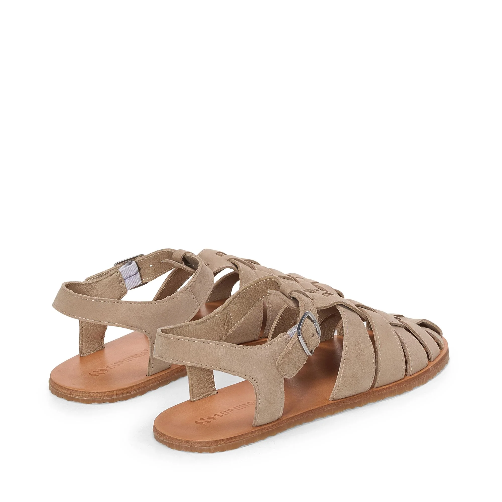 3019 FISHERMAN SANDAL SUEDE - Sandals - Sandal - Unisex - Beige Camel - Image 3