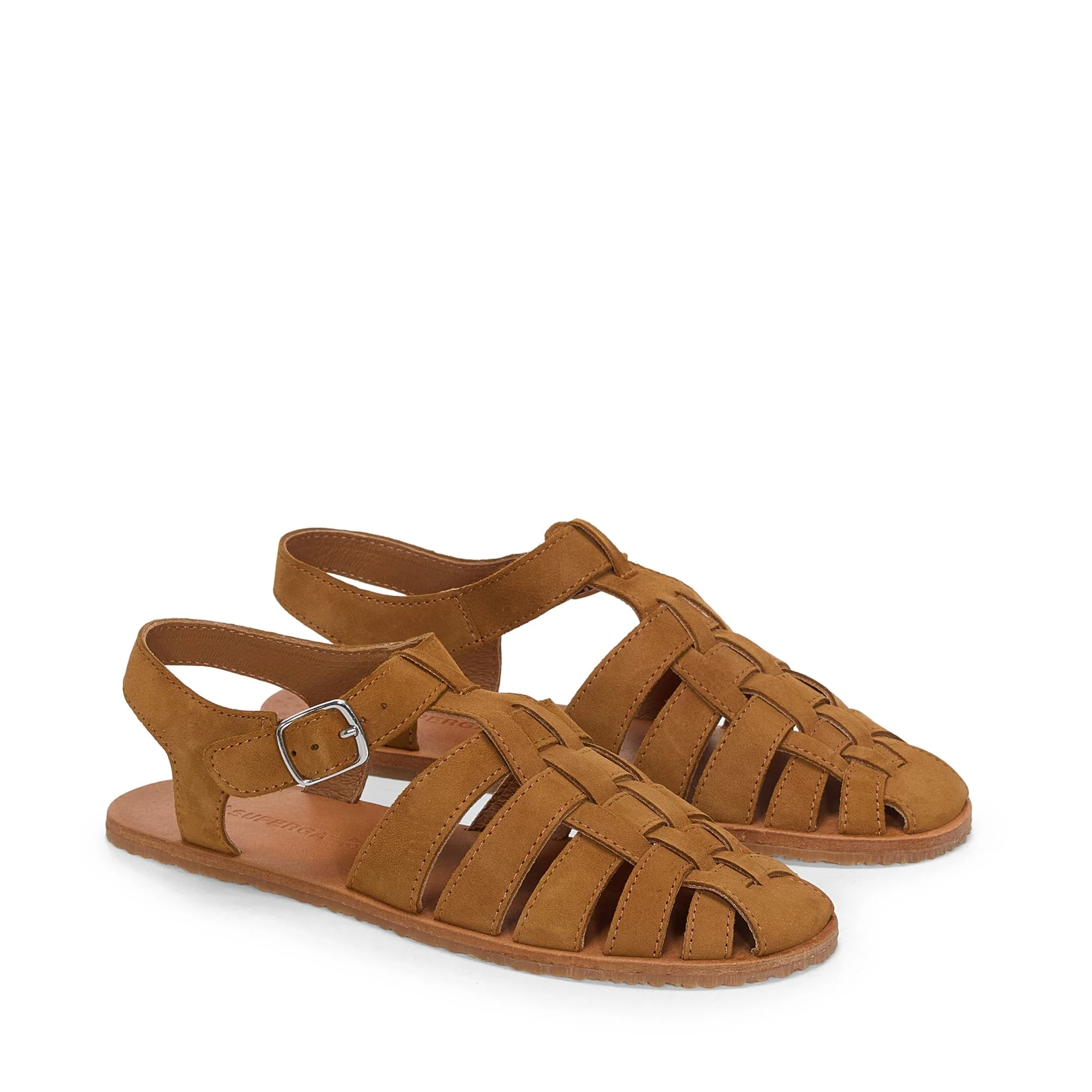 3019 FISHERMAN SANDAL SUEDE - Sandals - Sandal - Unisex - Brown Brique - Image 2