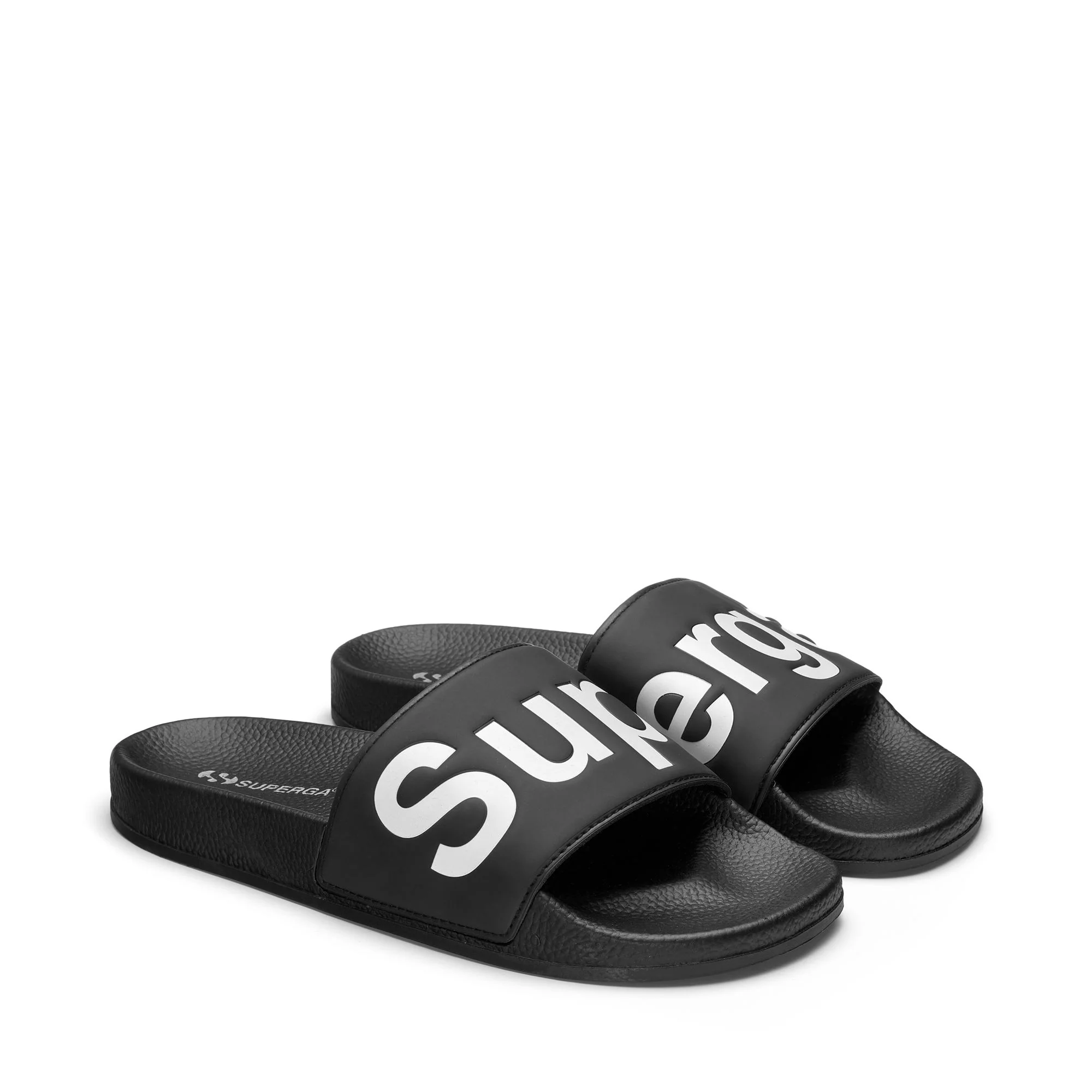1908 SLIDES POLYSOFT - Slippers - Slide - Unisex - Black-White-Black-White - Image 2