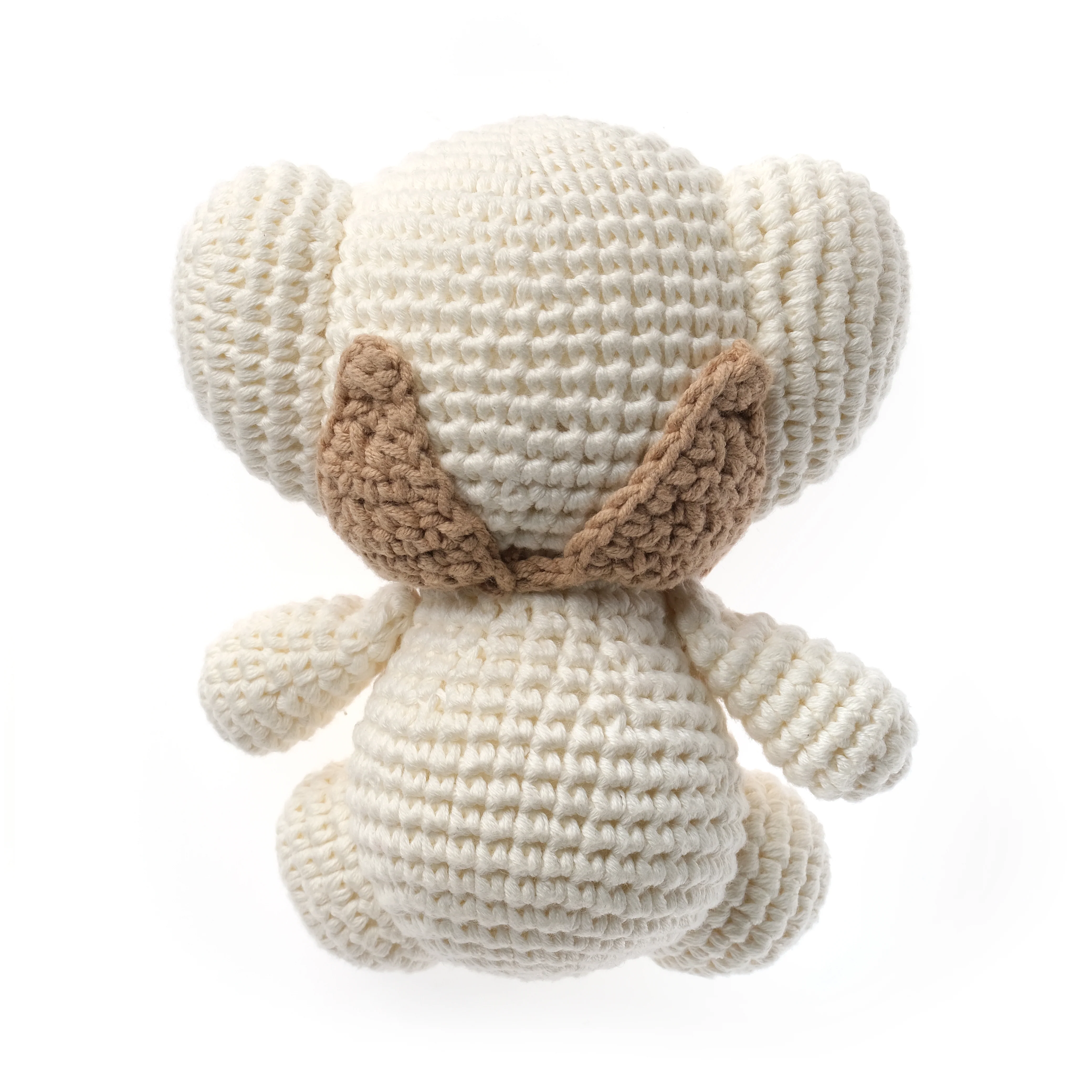 CROCHET COTTON TEDDY - Small Accessories - Toy - Unisex - White Avorio-Beige - Image 2