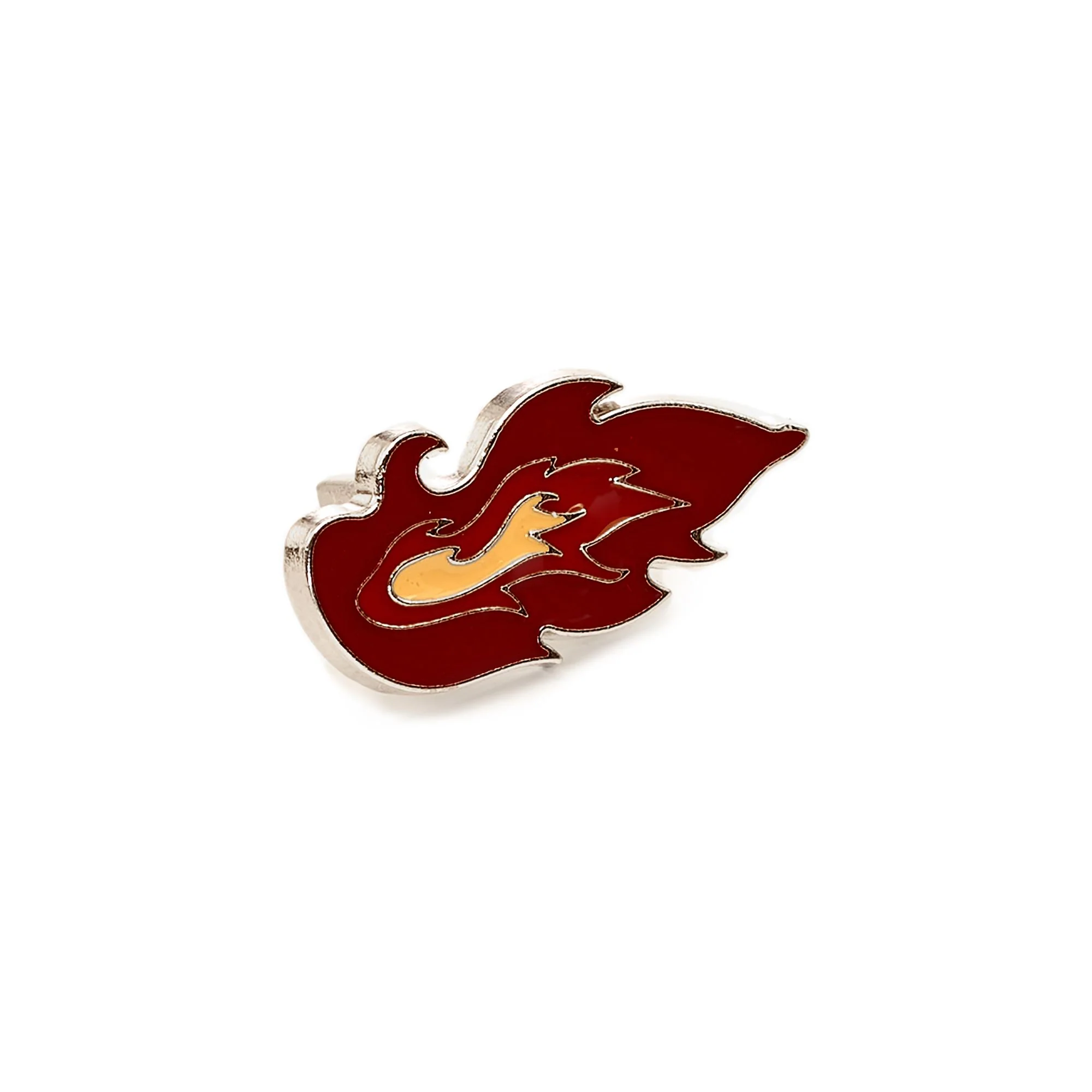 LACES PIN - Small Accessories - Shoe Laces Charms - Unisex - Red-Yellow Flames