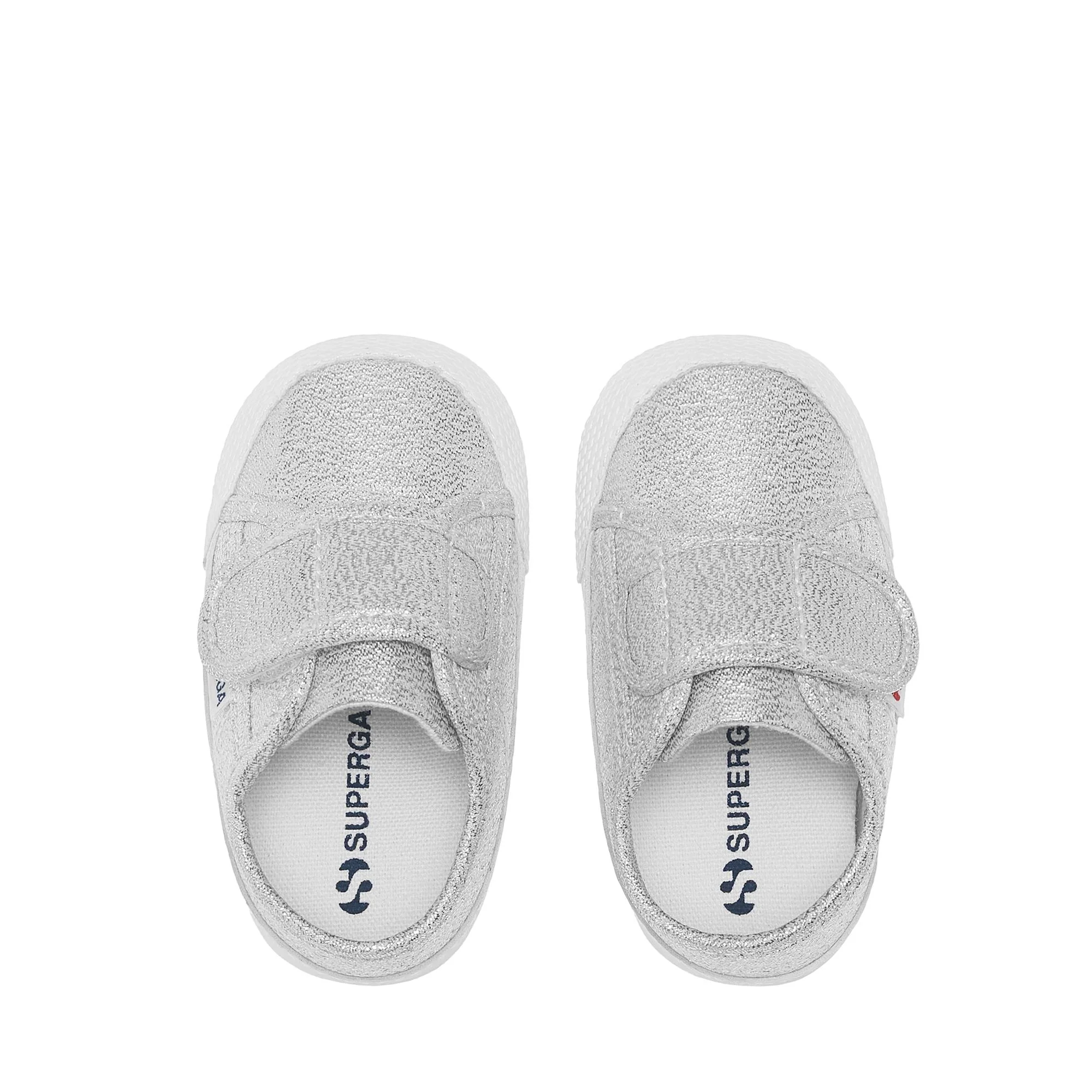 4006 BABY STRAP LAME - Sneakers - Low Cut - Girl - Grey Silver - Image 4