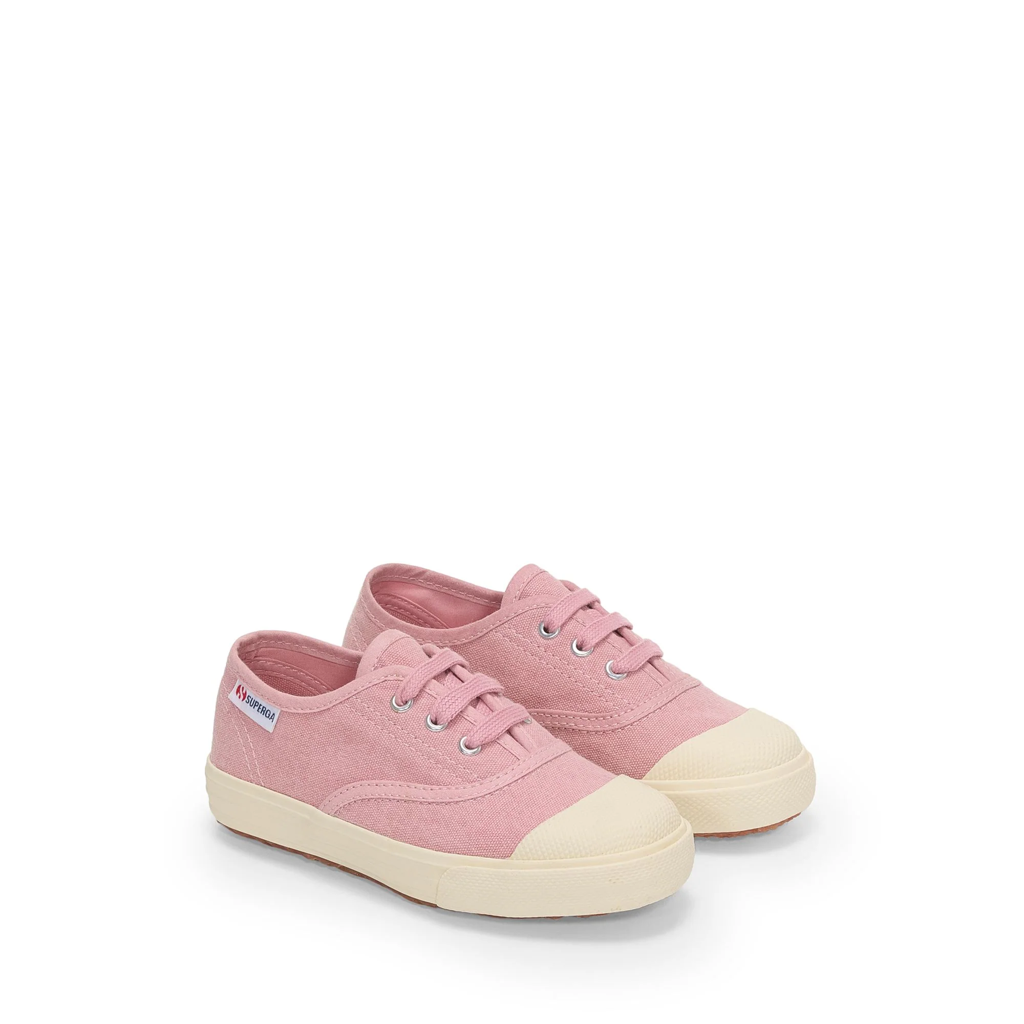 2118 KIDS COTTON STONE WASH - Sneakers - Low Cut - Kid unisex - Pink Frost-FOff White - Image 2