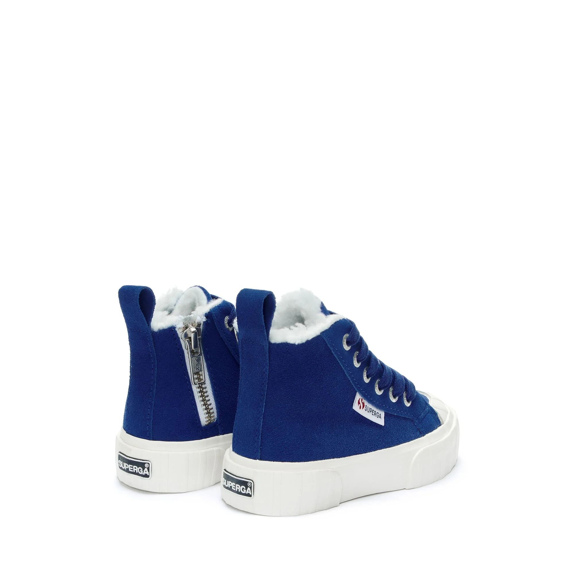 2696 KIDS STRIPE SUEDE - Sneakers - Mid Cut - Kid unisex - Blue Royal-FAvorio - Image 3