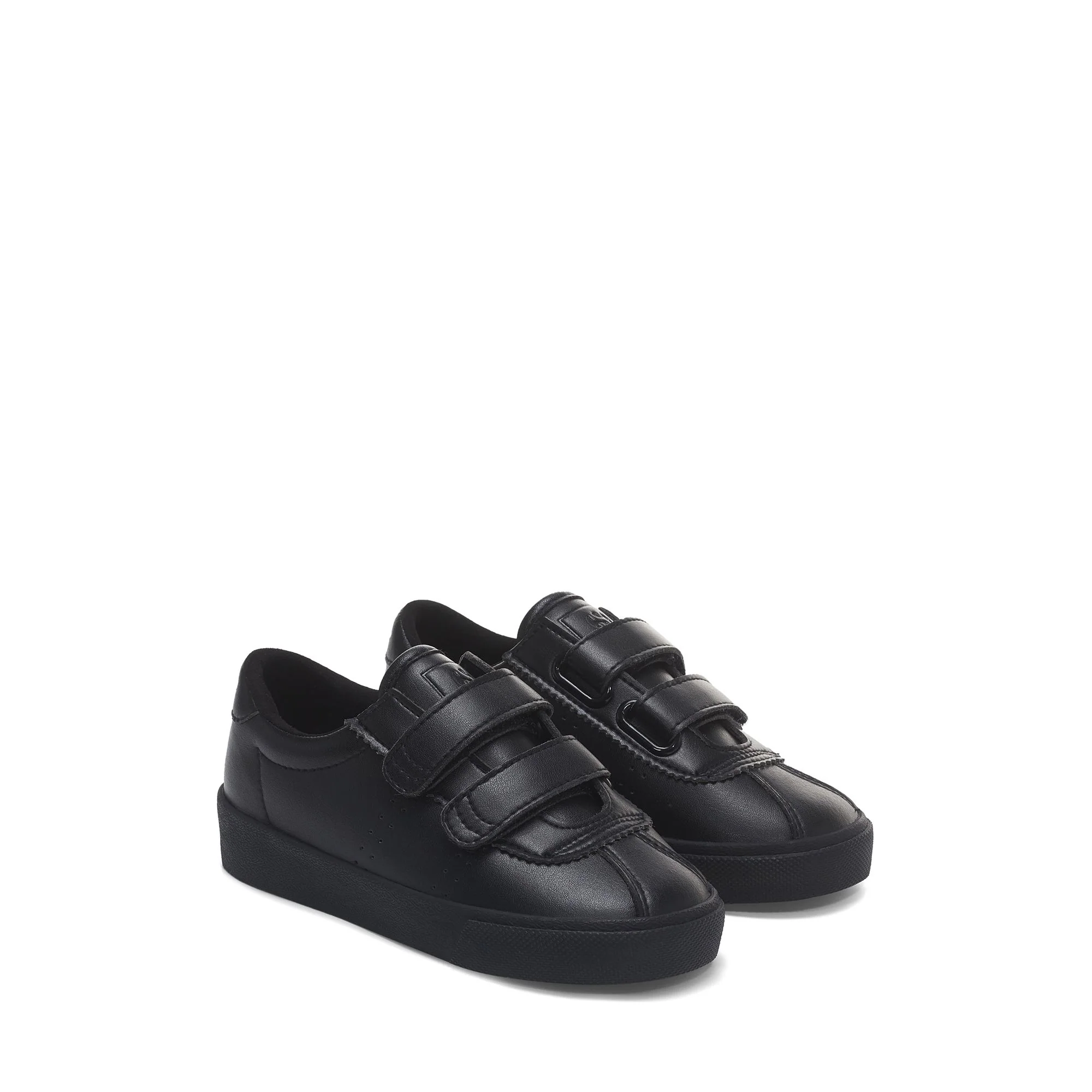 2843 KIDS CLUB S STRAPS VEGAN MATERIAL - Sneakers - Low Cut - Kid unisex - Total Black - Image 2